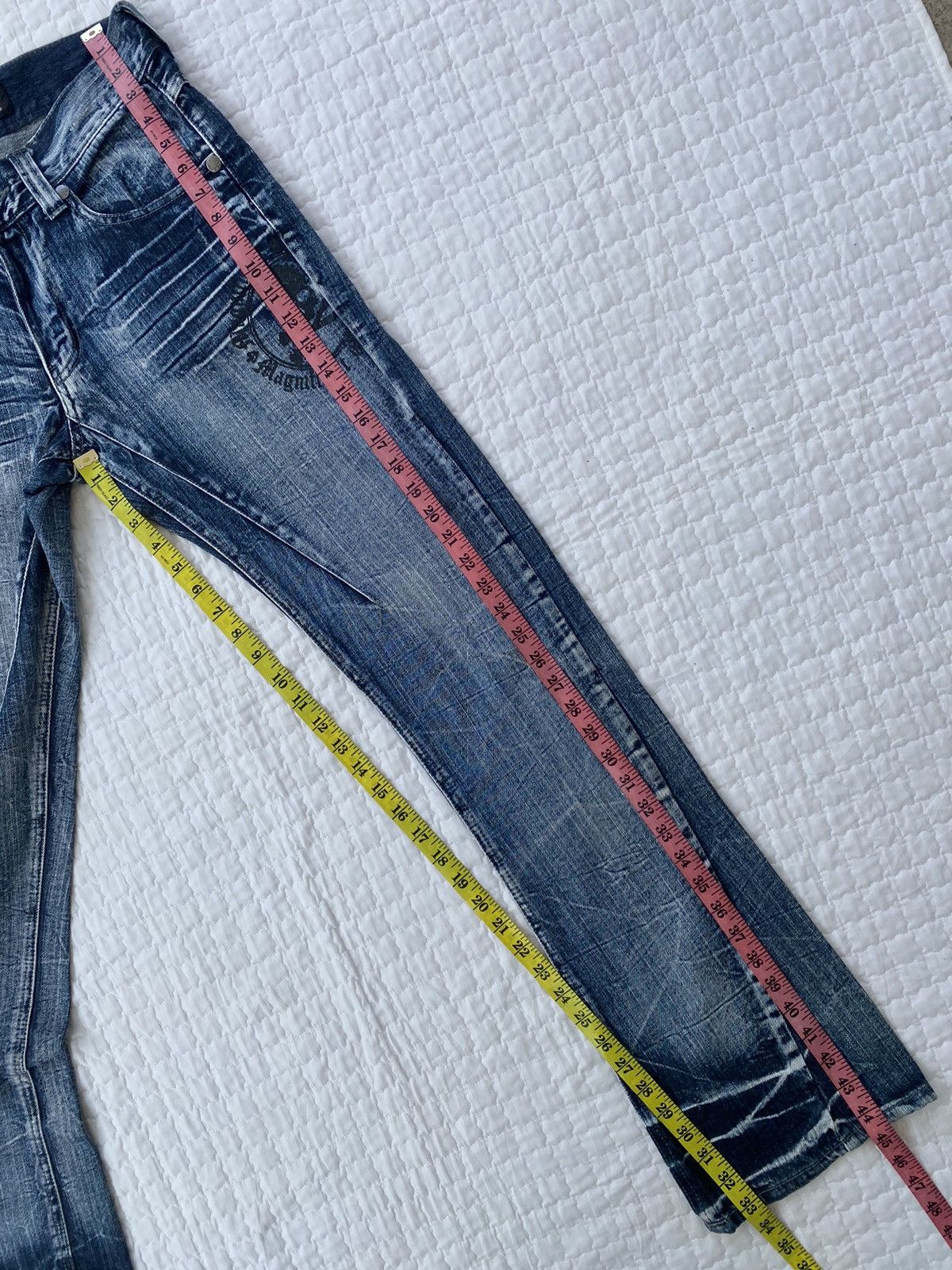 Japanese Brand Acid Wash Flare Denim By Jack Serika Size US 30 / EU 46 - 5 Thumbnail