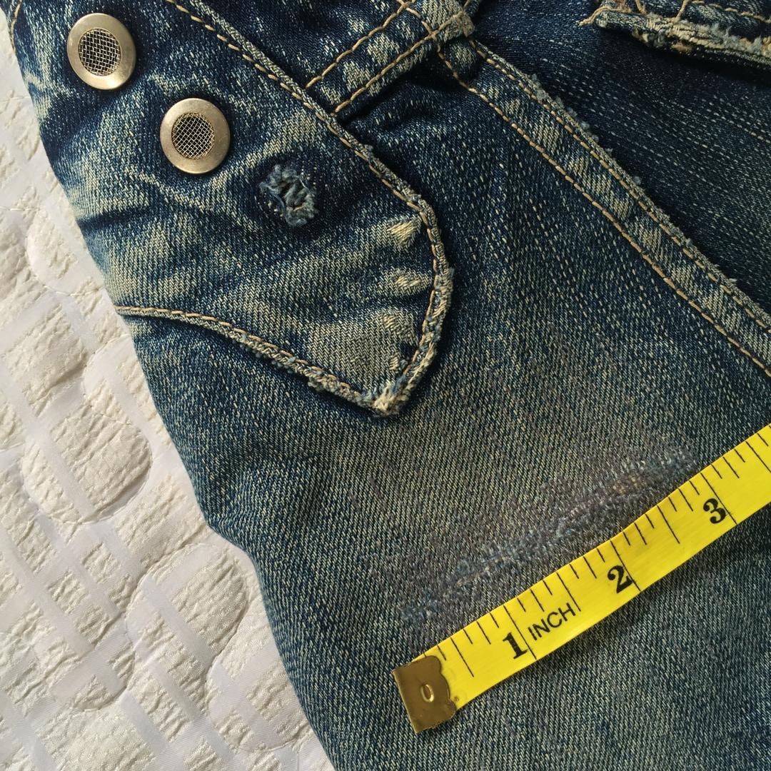 Japanese Brand Distressed Denim By Crazy Leopard Size US 31 - 5 Thumbnail