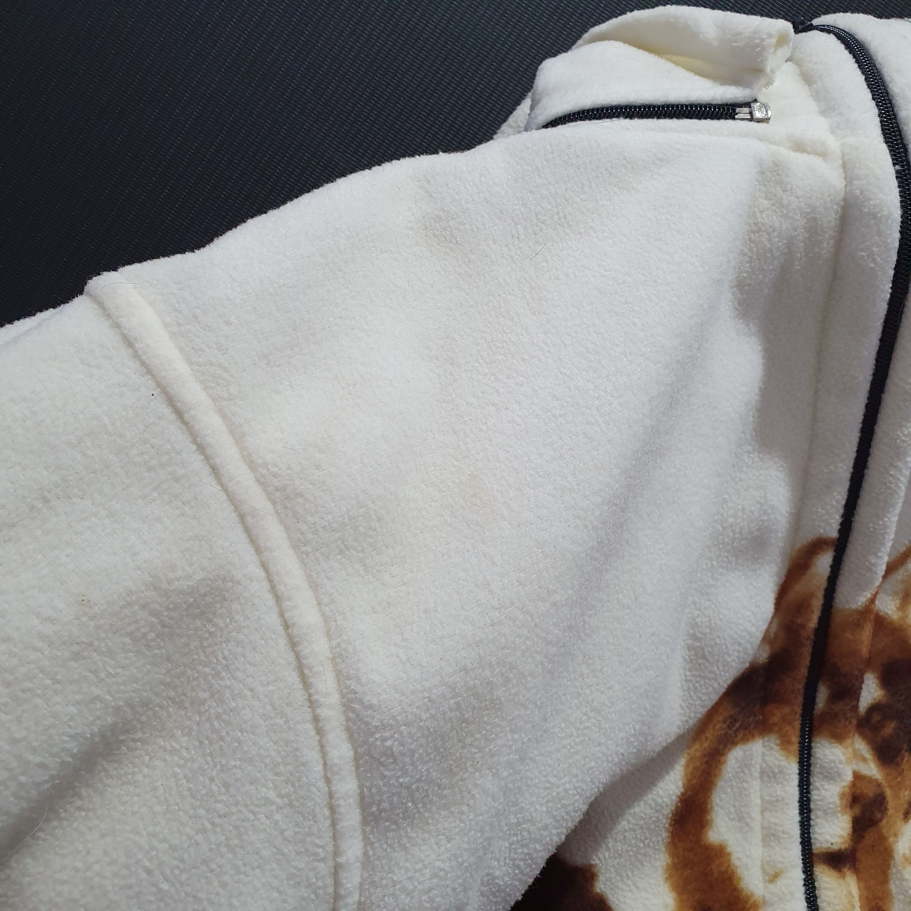 Vintage Vintage Nature Print Fleece Hooded Light Jacket Size US S / EU 44-46 / 1 - 10 Thumbnail