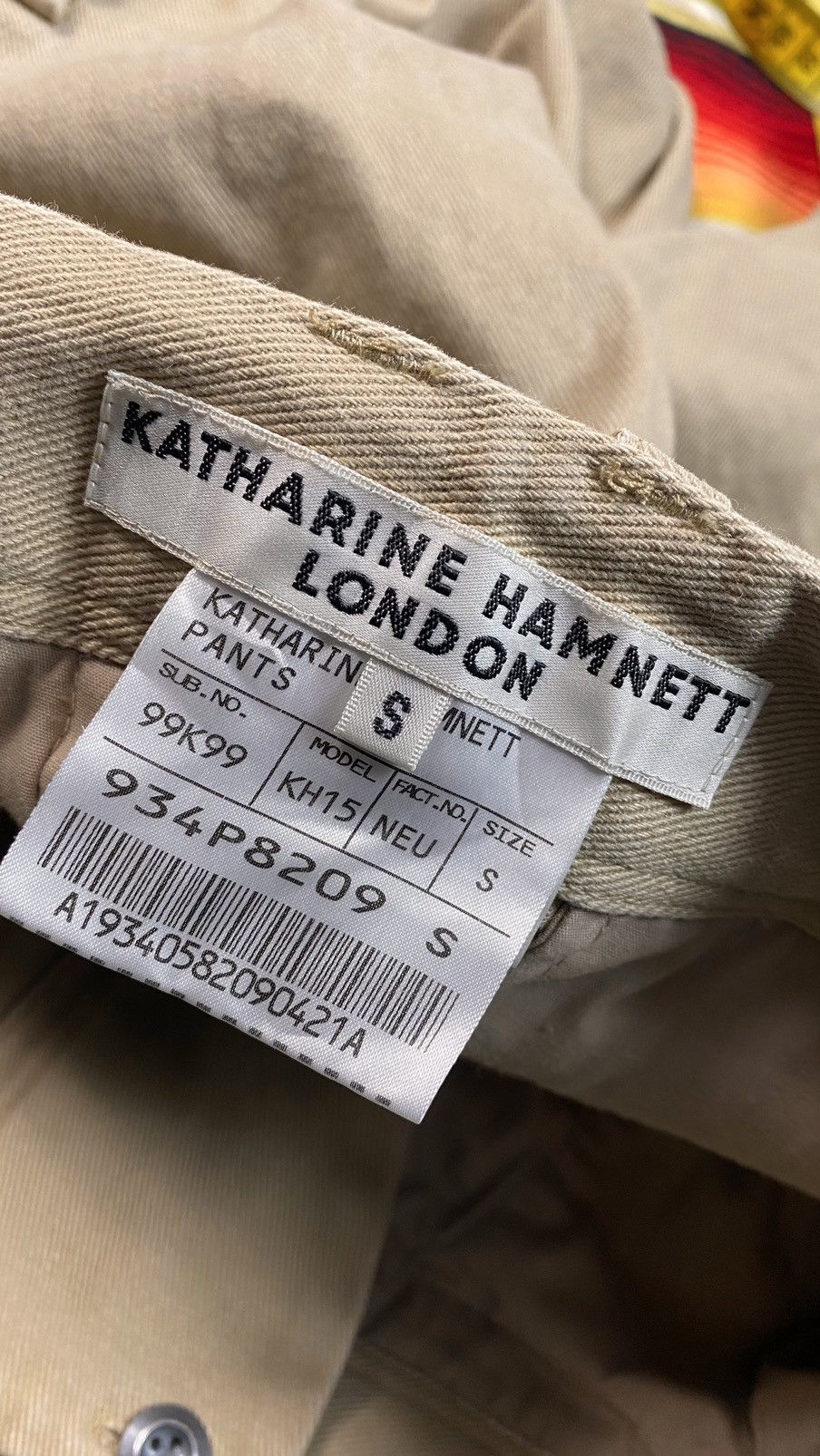 Katharine Hamnett London Trouser Cargo Pant By Katharine Hamnett London Size US 30 / EU 46 - 7 Thumbnail