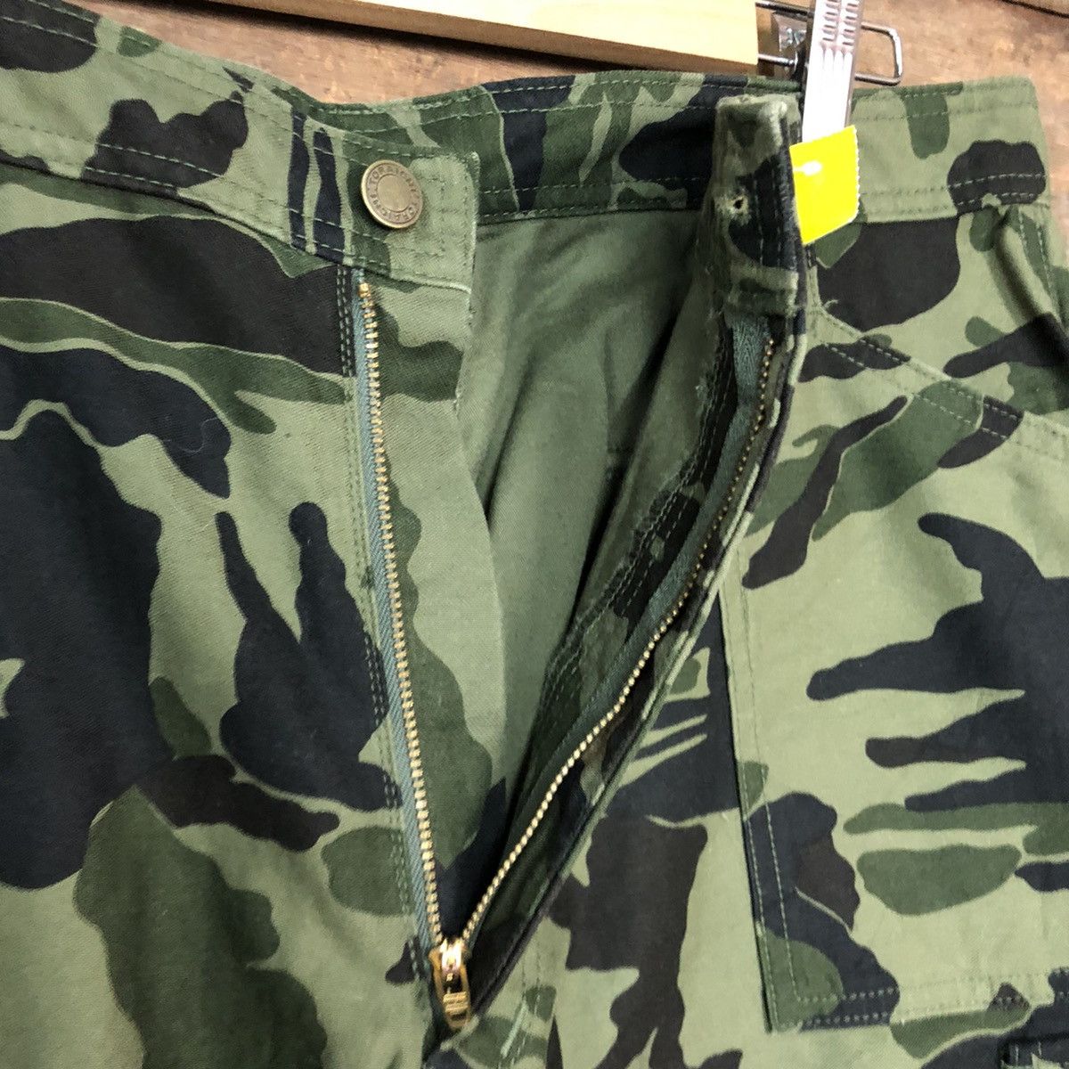 Japanese Brand Torachi camo Green Multipocket Cargo Pants #3875 Size US 32 / EU 48 - 9 Thumbnail