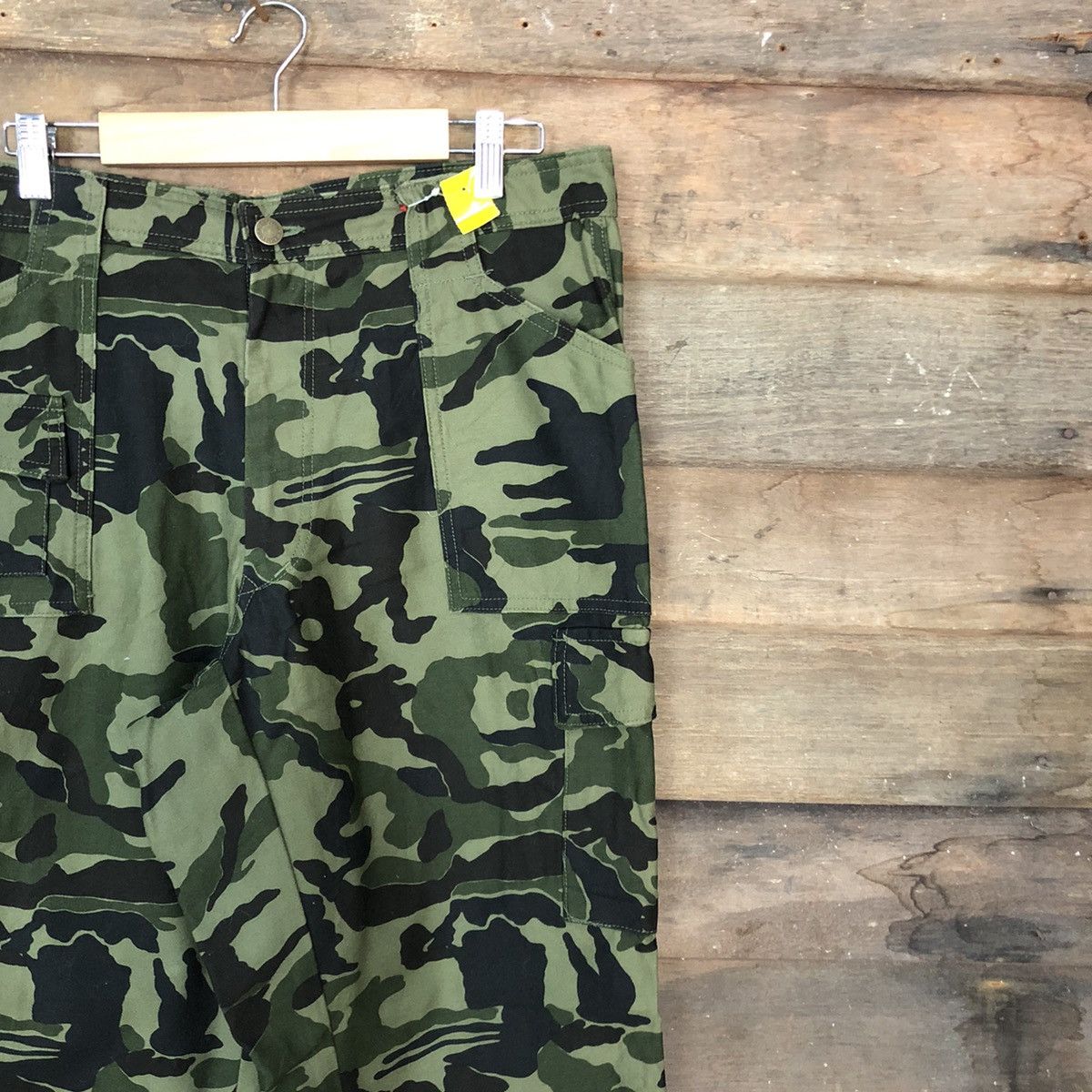 Japanese Brand Torachi camo Green Multipocket Cargo Pants #3875 Size US 32 / EU 48 - 4 Thumbnail