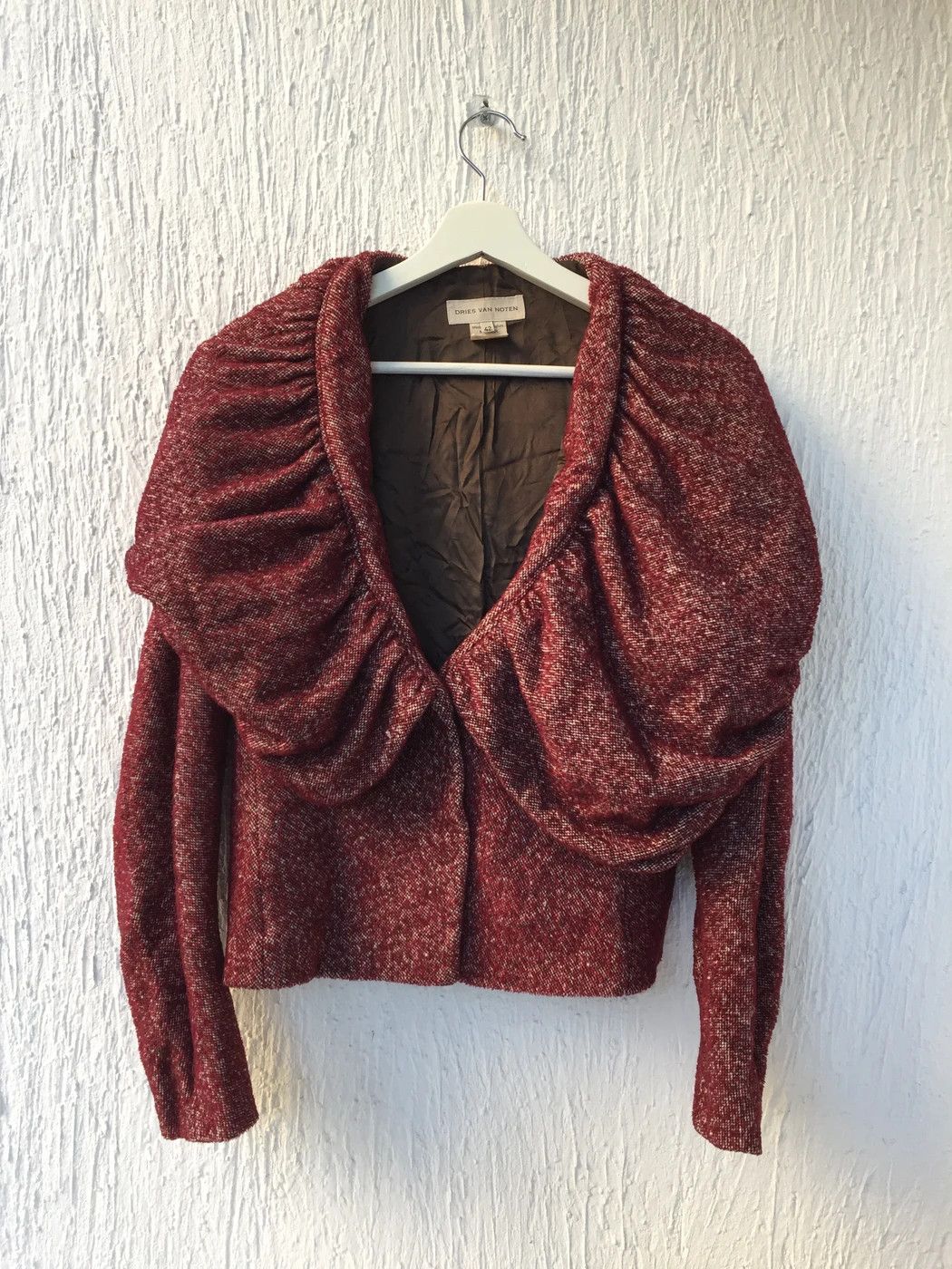 Dries Van Noten draped woven jacket Size M / US 6-8 / IT 42-44 - 1 Thumbnail