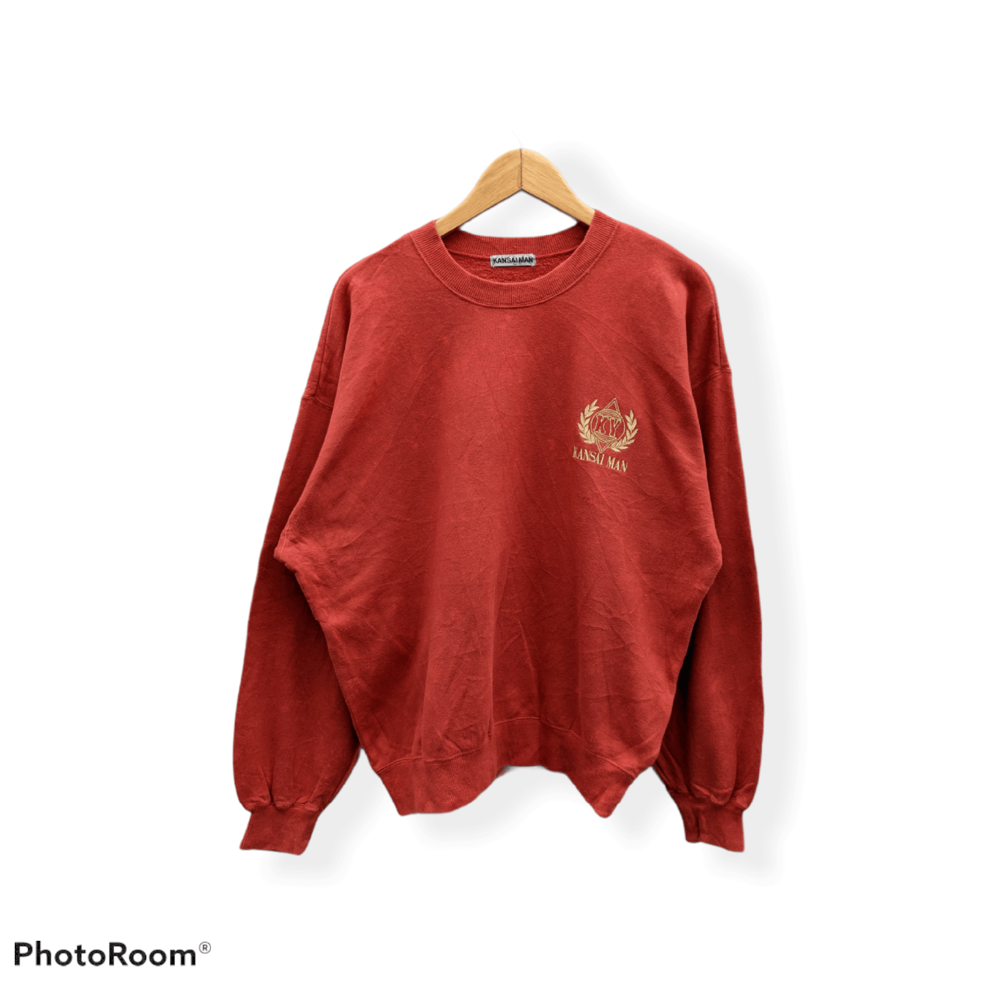 Kansai Yamamoto Vintage Kansai Man Woven Spellout Crewneck Size US L / EU 52-54 / 3 - 2 Thumbnail
