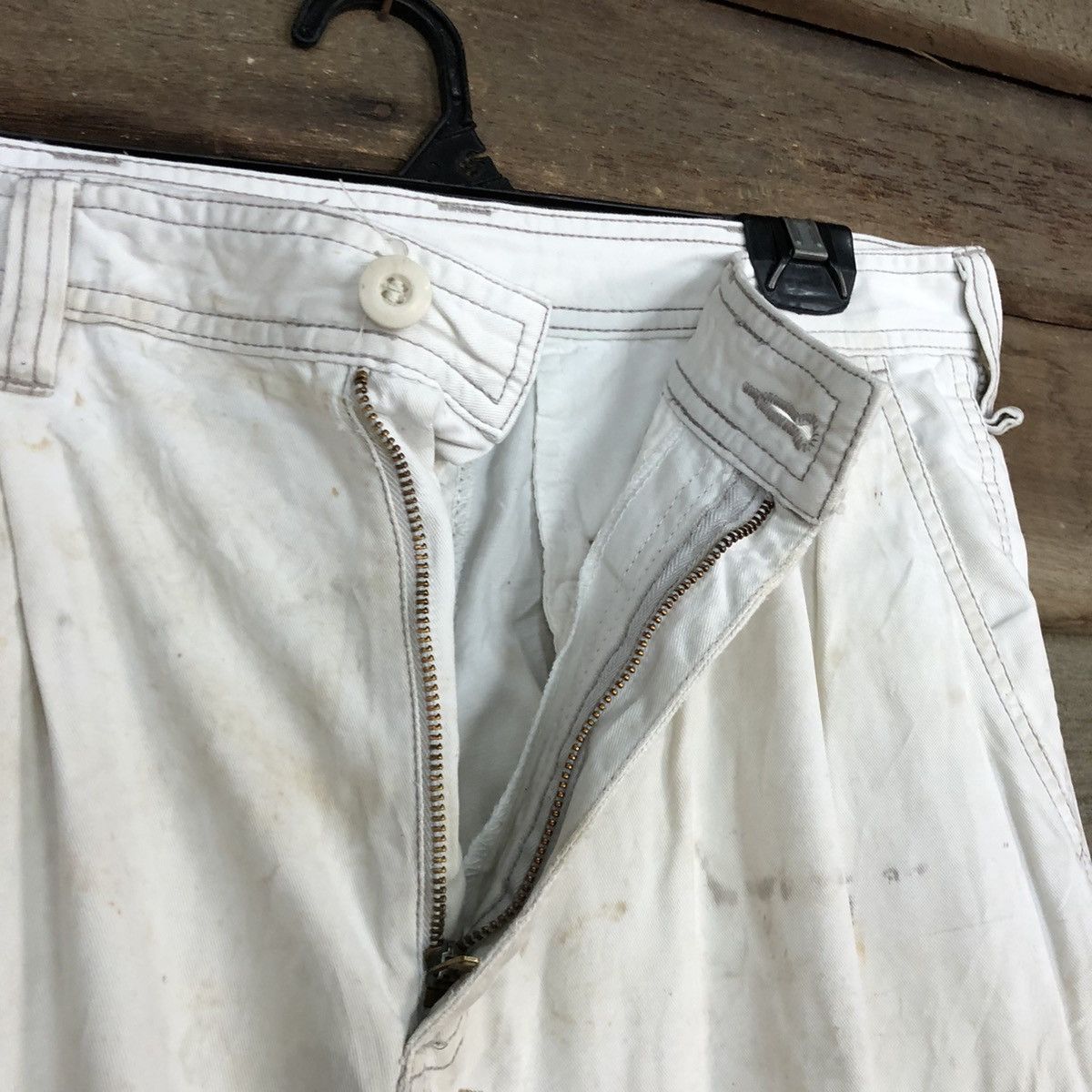Japanese Brand Evolution Workwear dirty thrased utility Cargo Pants #c964 Size US 30 / EU 46 - 9 Thumbnail