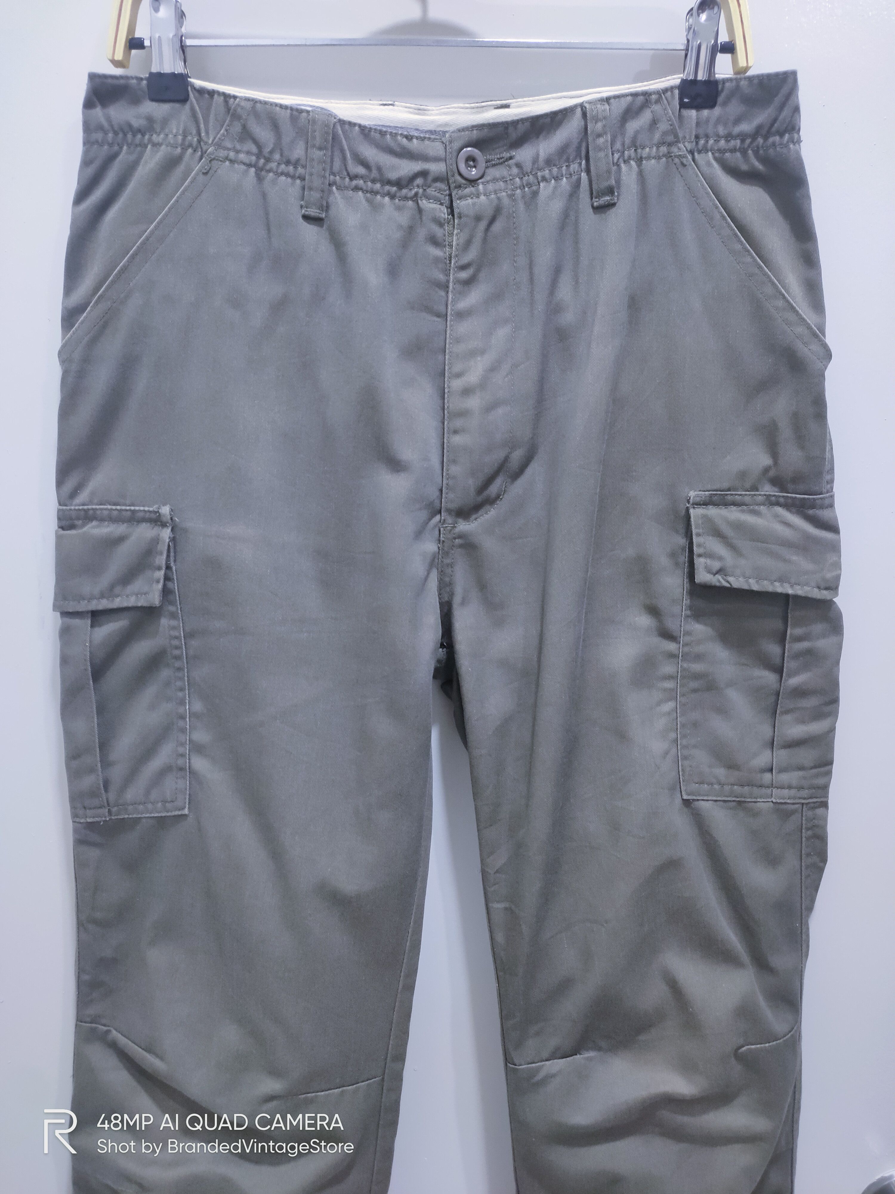 GRN × Japanese Brand Rare GRN Double Knee Multipocket Tactical Utility CargoPant Size US 32 / EU 48 - 4 Thumbnail
