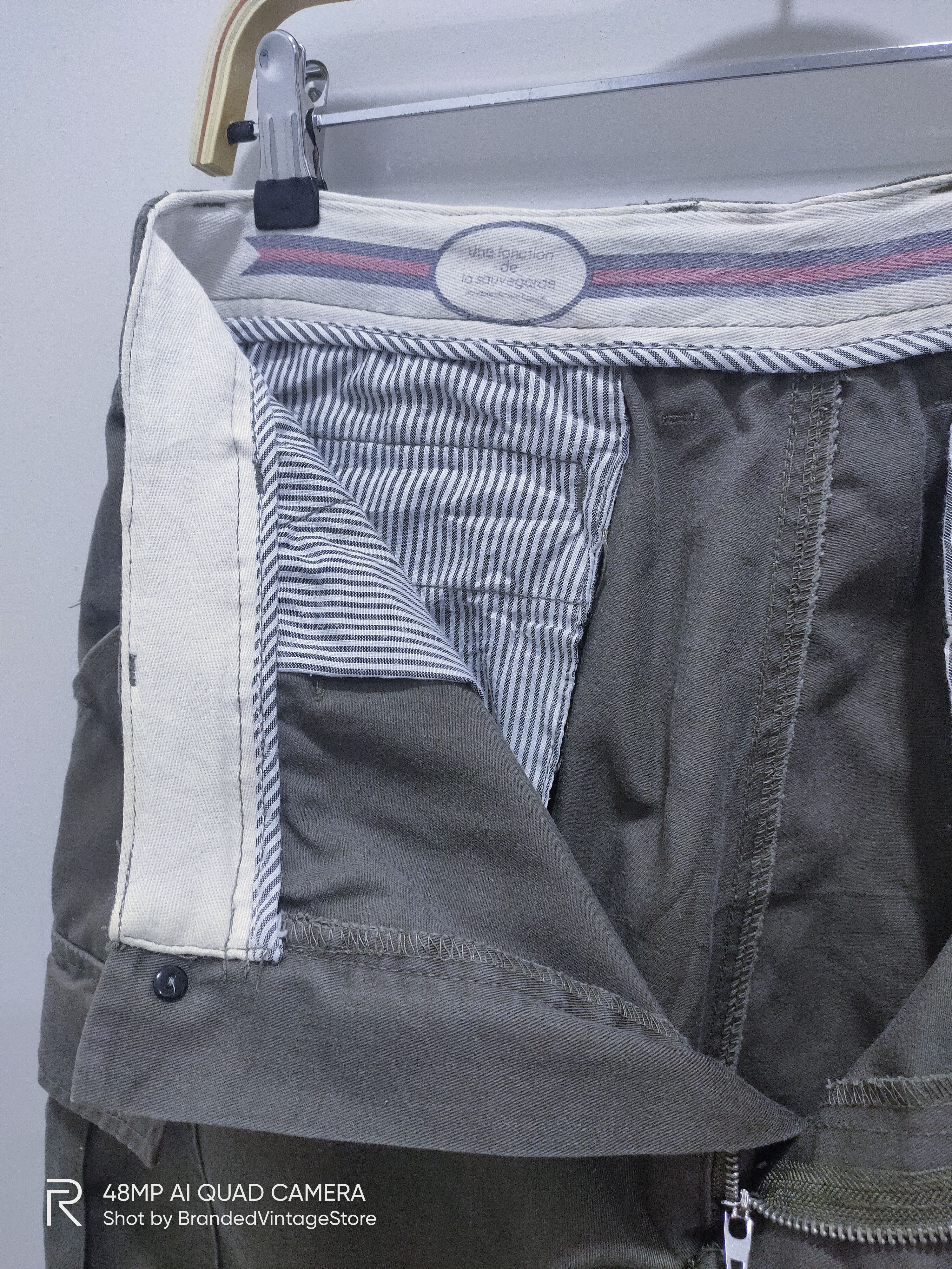 GRN × Japanese Brand Rare GRN Double Knee Multipocket Tactical Utility CargoPant Size US 32 / EU 48 - 13 Thumbnail