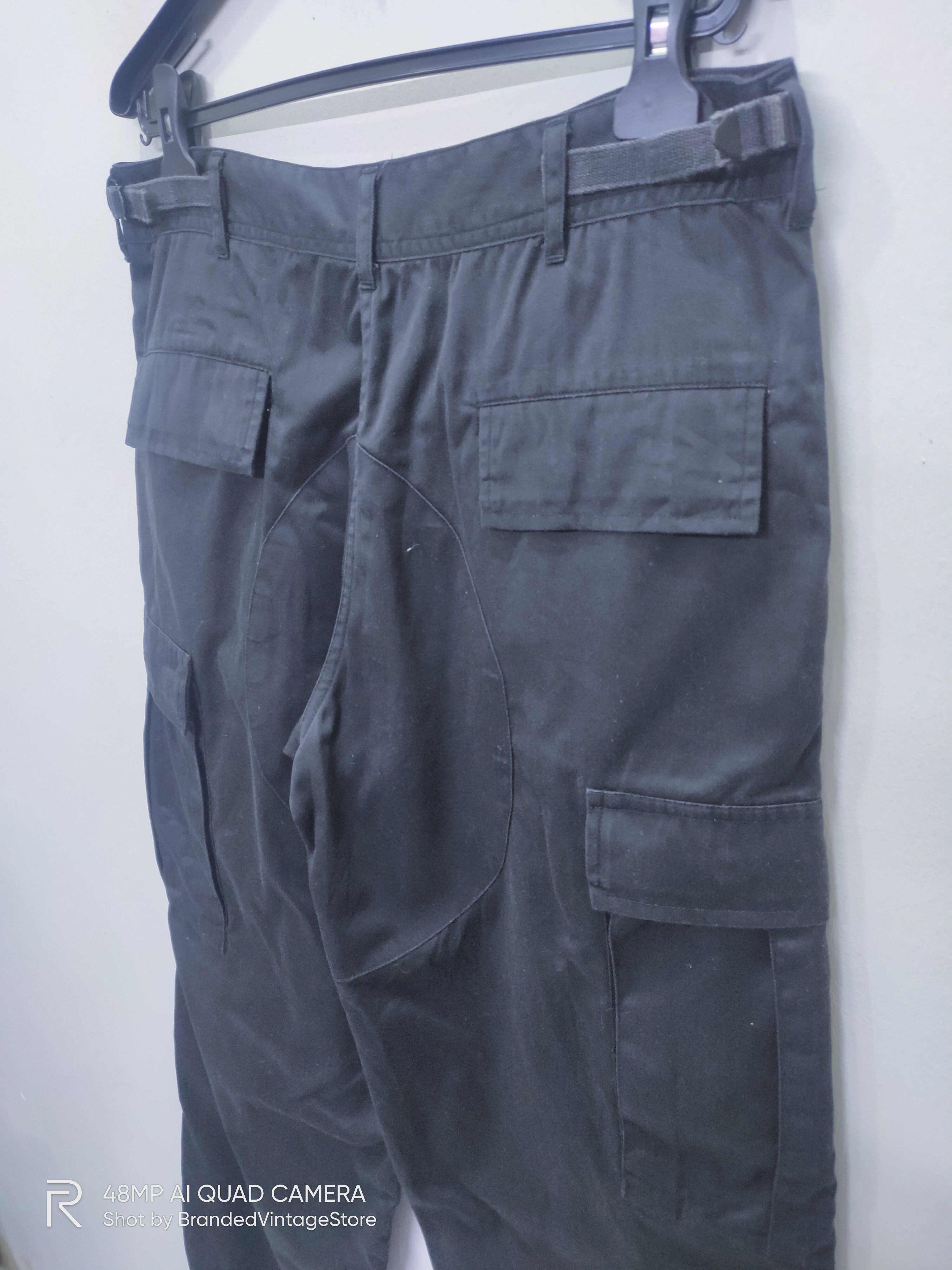 Japanese Brand DoubleKnee Bondage Buckle Waist Pullover Trouser Cargo Pant Size US 32 / EU 48 - 13 Thumbnail