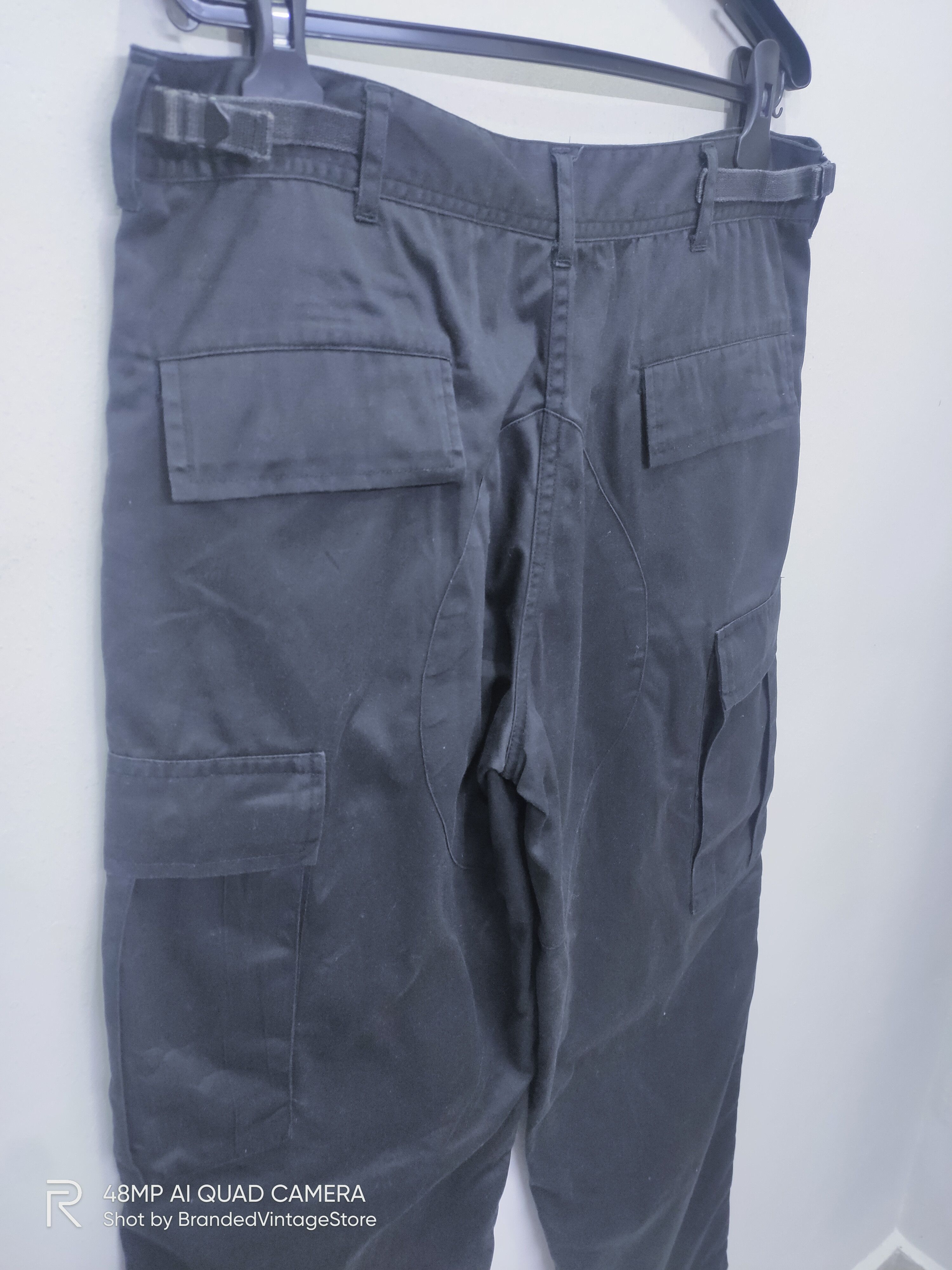 Japanese Brand DoubleKnee Bondage Buckle Waist Pullover Trouser Cargo Pant Size US 32 / EU 48 - 12 Thumbnail
