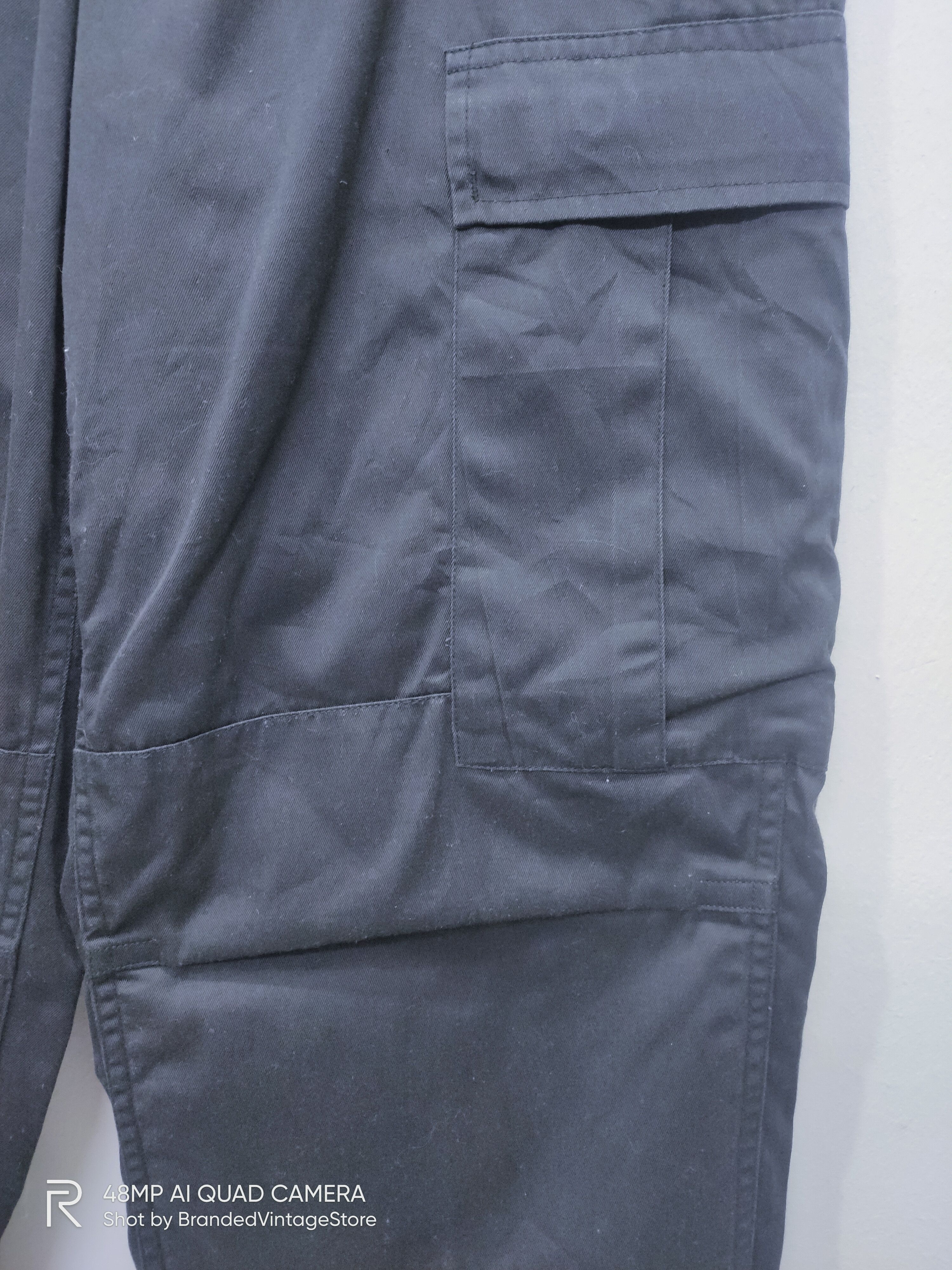 Japanese Brand DoubleKnee Bondage Buckle Waist Pullover Trouser Cargo Pant Size US 32 / EU 48 - 8 Thumbnail