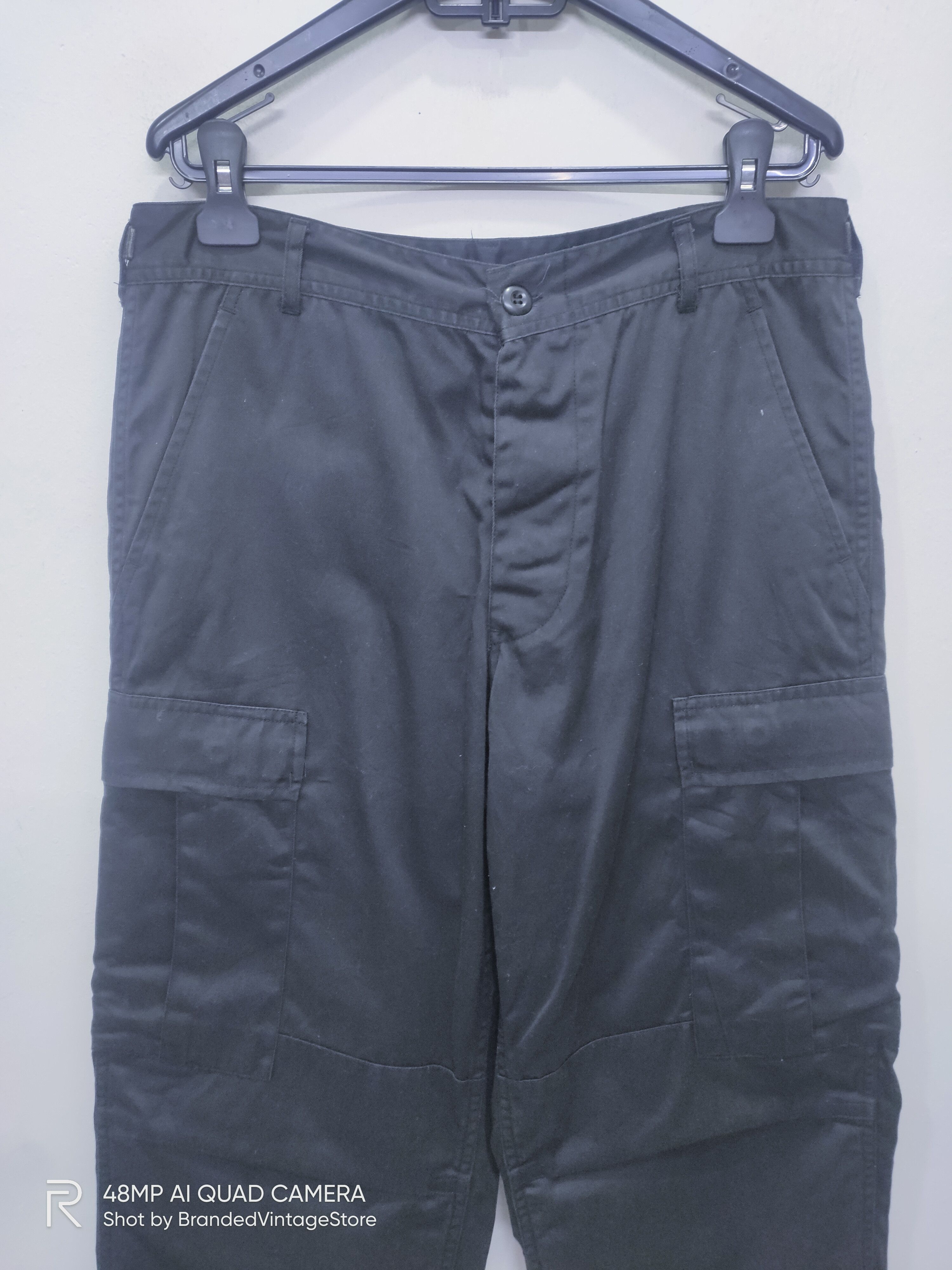 Japanese Brand DoubleKnee Bondage Buckle Waist Pullover Trouser Cargo Pant Size US 32 / EU 48 - 4 Thumbnail