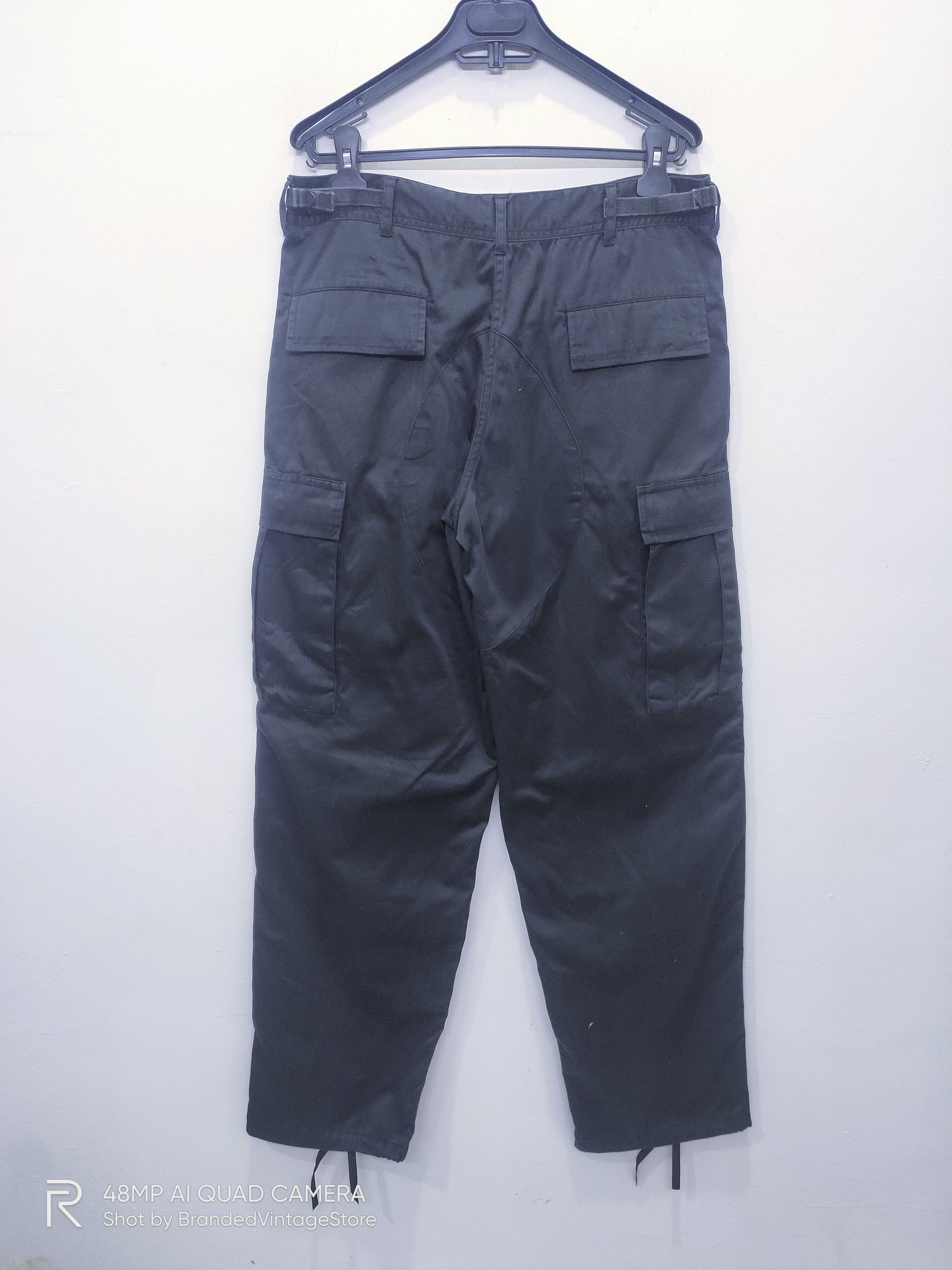 Japanese Brand DoubleKnee Bondage Buckle Waist Pullover Trouser Cargo Pant Size US 32 / EU 48 - 2 Thumbnail