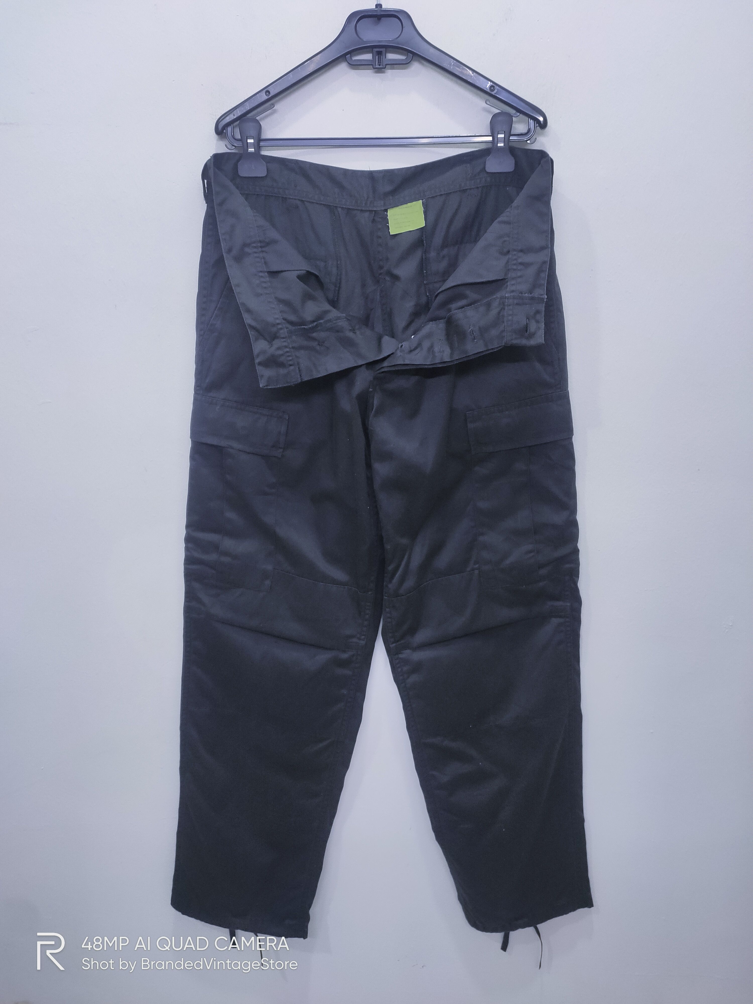 Japanese Brand DoubleKnee Bondage Buckle Waist Pullover Trouser Cargo Pant Size US 32 / EU 48 - 3 Thumbnail