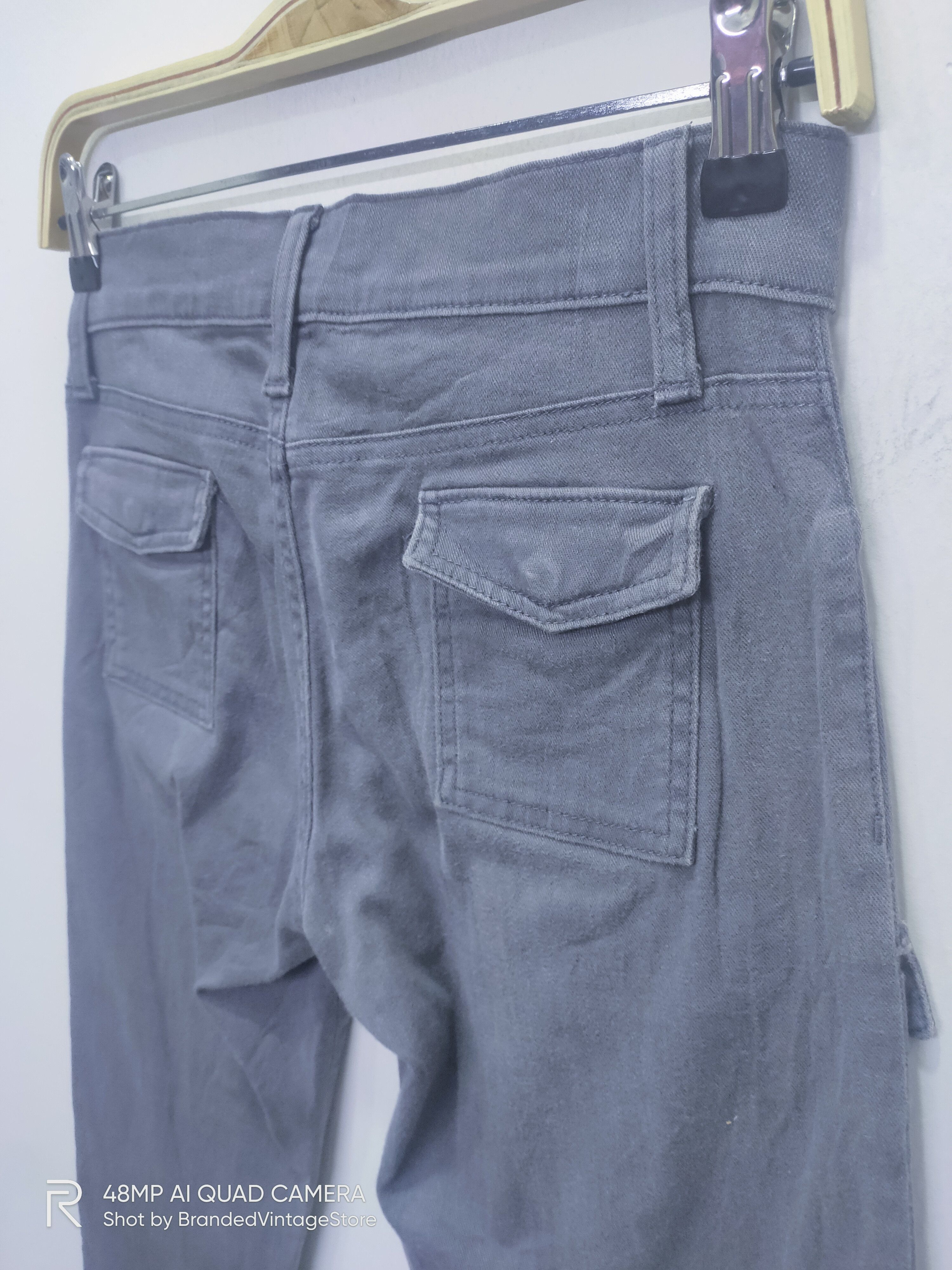 Banana Republic × Japanese Brand × Seditionaries BANANA REPUBLIC Kid Skinny Patchwork Multipocket Cargo Pant Size 27" / US 4 / IT 40 - 12 Thumbnail