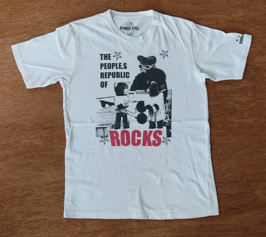 Vintage vintage tee Rubber Soul A32 Size US L / EU 52-54 / 3 - 1 Thumbnail