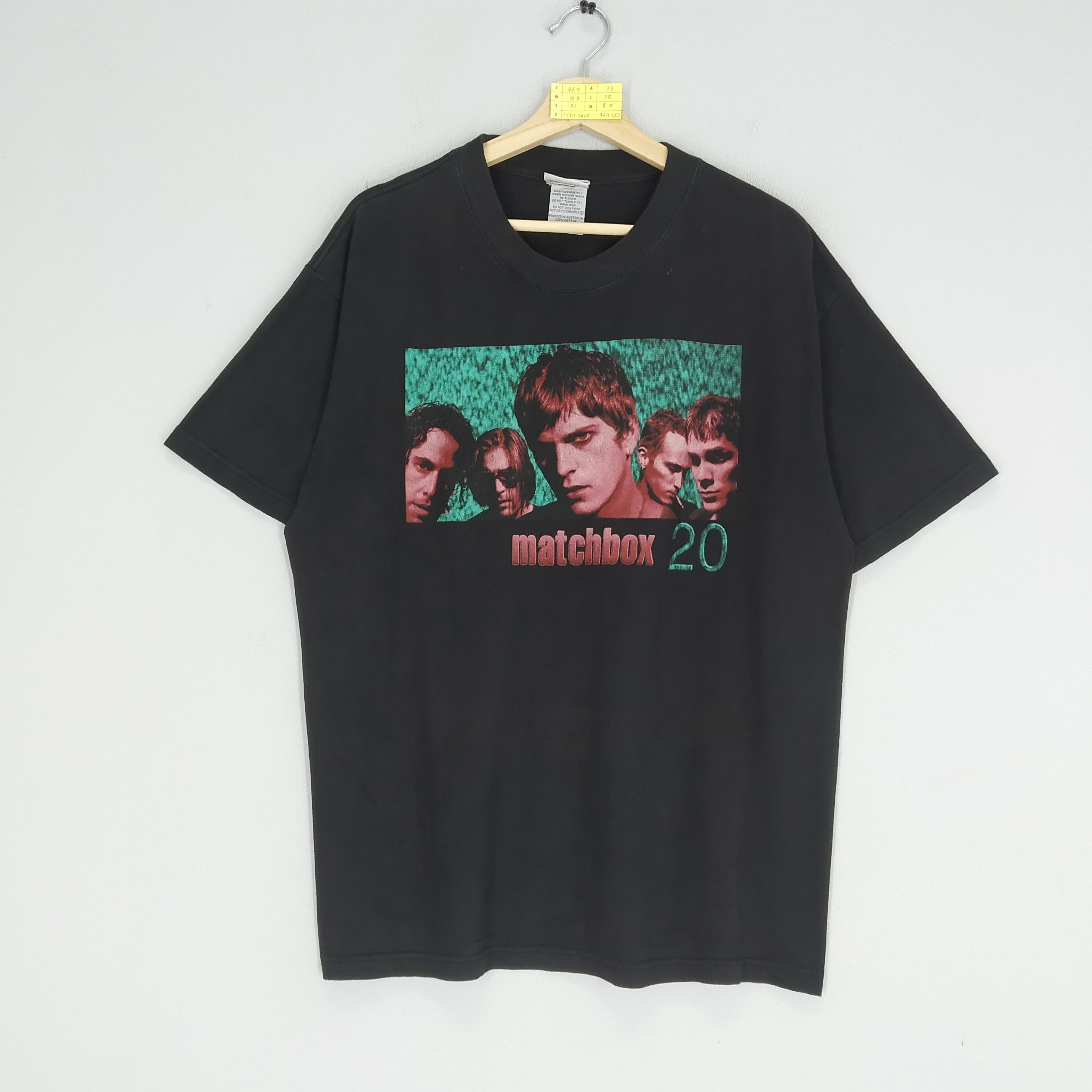 Band Tees Vintage 90s Matchbox 20 American Alternative Rock Band Tee Size US L / EU 52-54 / 3 - 1 Thumbnail