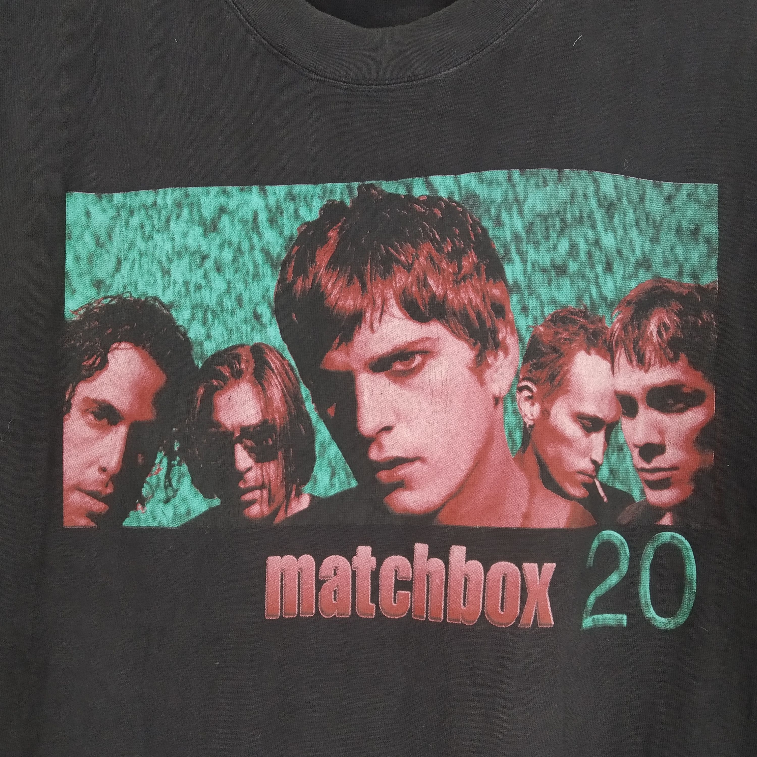 Band Tees Vintage 90s Matchbox 20 American Alternative Rock Band Tee Size US L / EU 52-54 / 3 - 5 Thumbnail