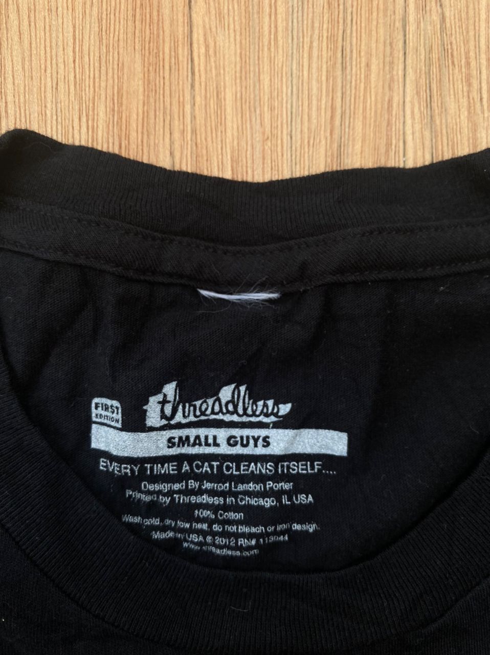 Vintage vintage tee E 1 cats worship dark lord Size US S / EU 44-46 / 1 - 3 Thumbnail