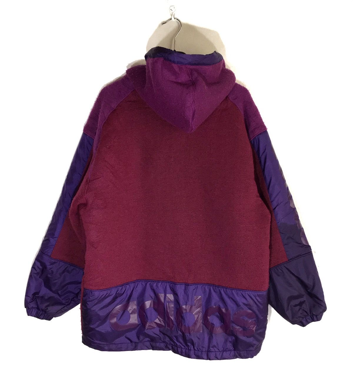 Adidas Made In Japan Vintage Adidas Trefoil Zipper Fleece Sweater Size US L / EU 52-54 / 3 - 4 Thumbnail