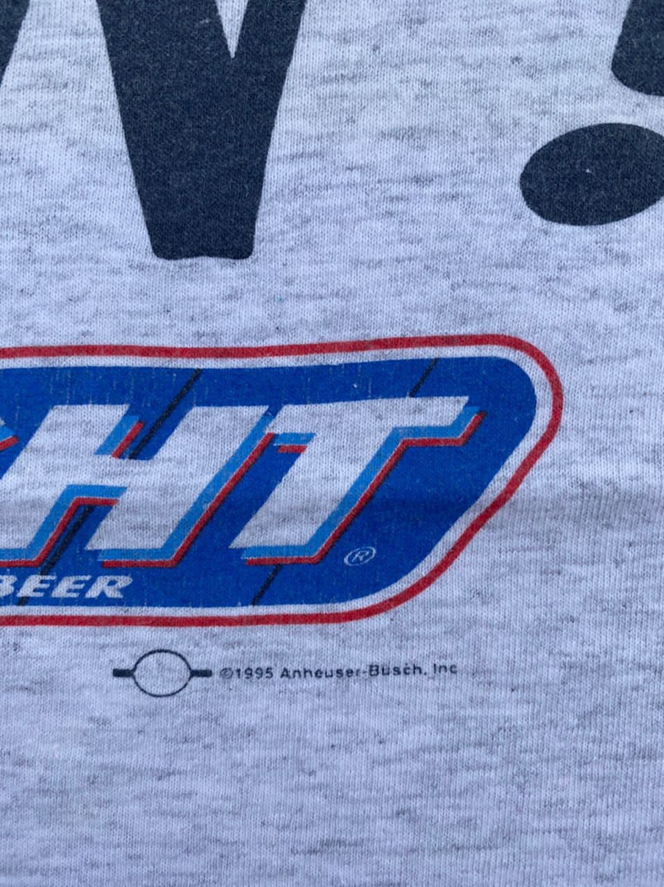 Budweiser × Vintage vintage tee D - 21 Bud Light Size US XL / EU 56 / 4 - 5 Thumbnail