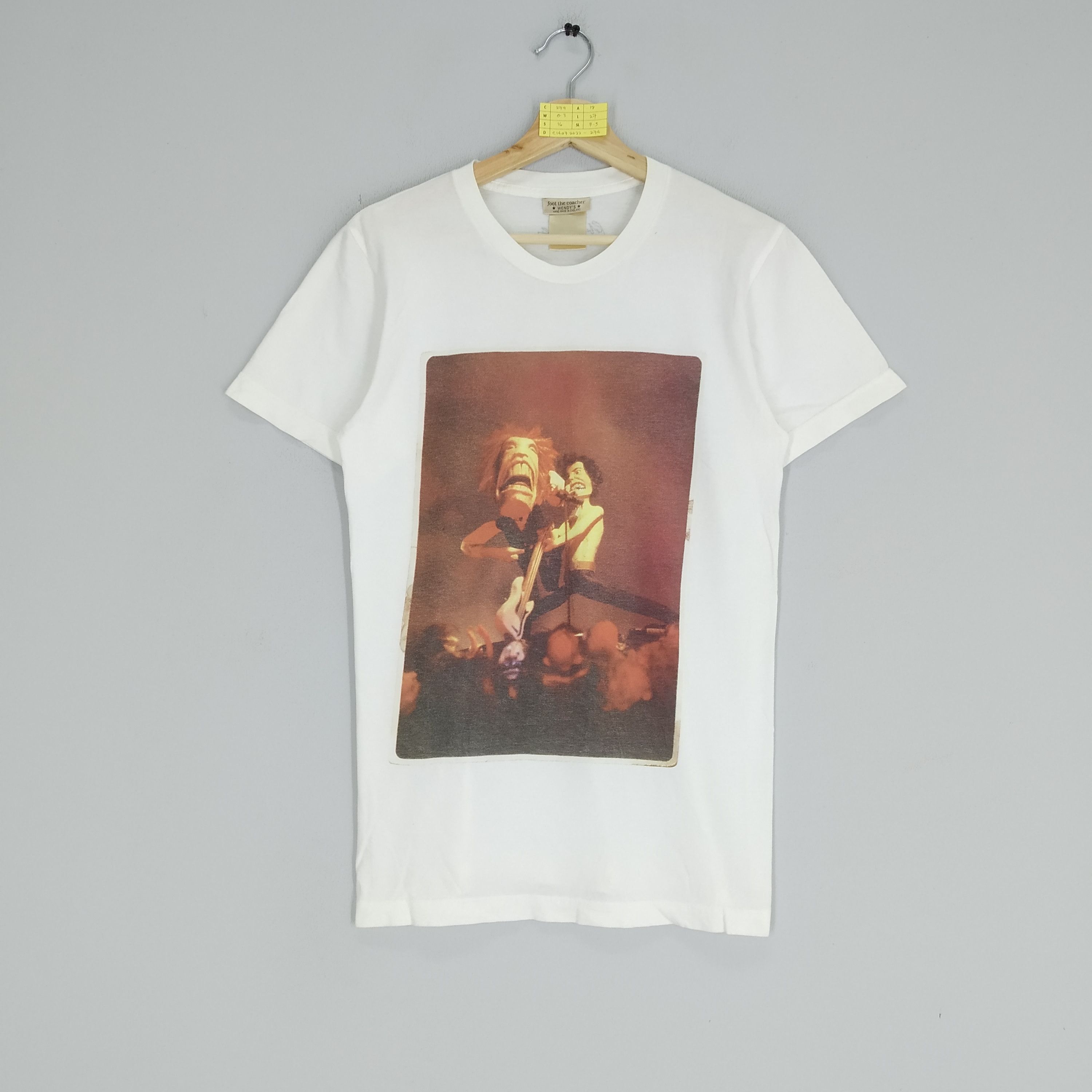 Vintage Wendy’s X Roberta Bayley Portrait Punk Rock Band