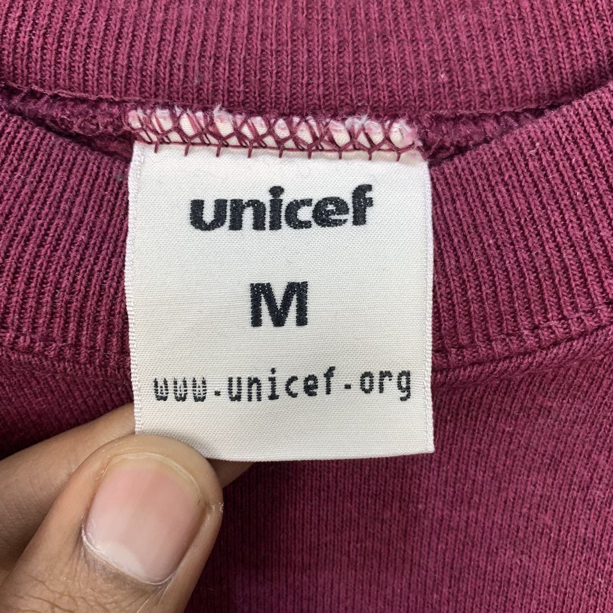 Other UNICEF FIFA World Cup Vintage 90s Plain Crewneck Sweatshirt Size US M / EU 48-50 / 2 - 14 Thumbnail