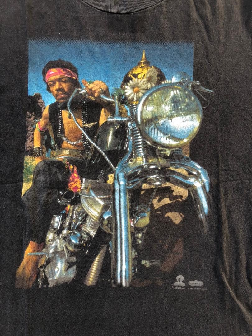 Band Tees × Jimi Hendrix × Vintage Vintage Jimi Hendrix Size US L / EU 52-54 / 3 - 2 Thumbnail