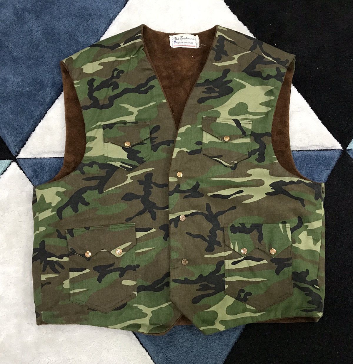 Vintage West Cal 45 Sleeveless Jacket Size US M / EU 48-50 / 2 - 1 Thumbnail