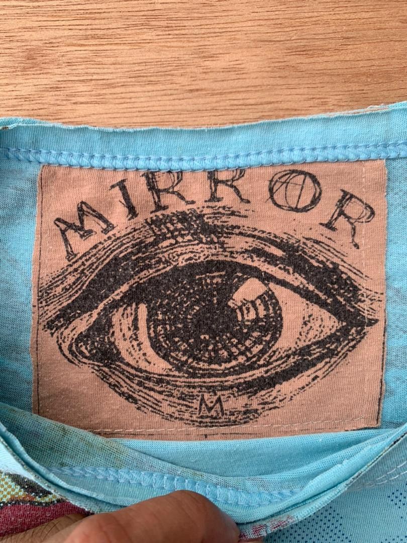 Vintage vintage tee D - 25 mirror full print overprinted Size US L / EU 52-54 / 3 - 5 Thumbnail