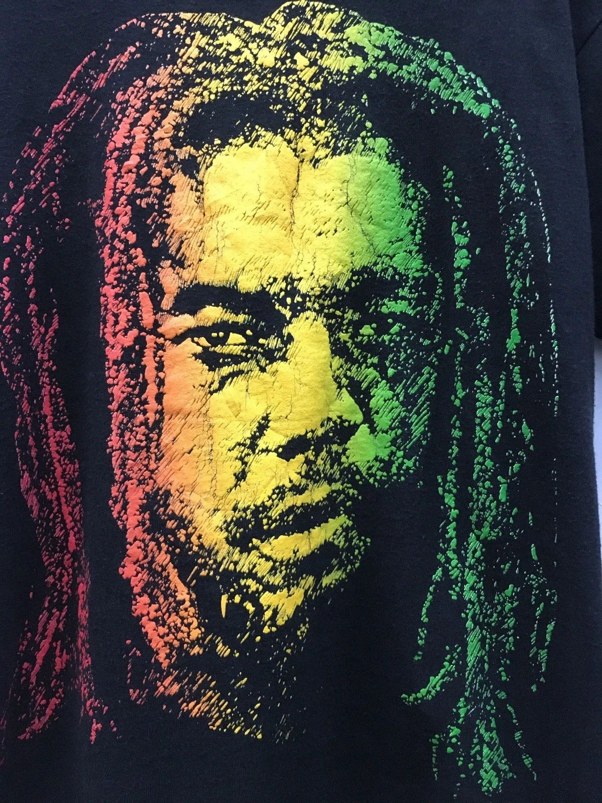 Band Tees × Vintage × Zion Rootswear Rare Vintage Peter Tosh Song Legalize It Big Printed Tshirt Size US L / EU 52-54 / 3 - 4 Thumbnail