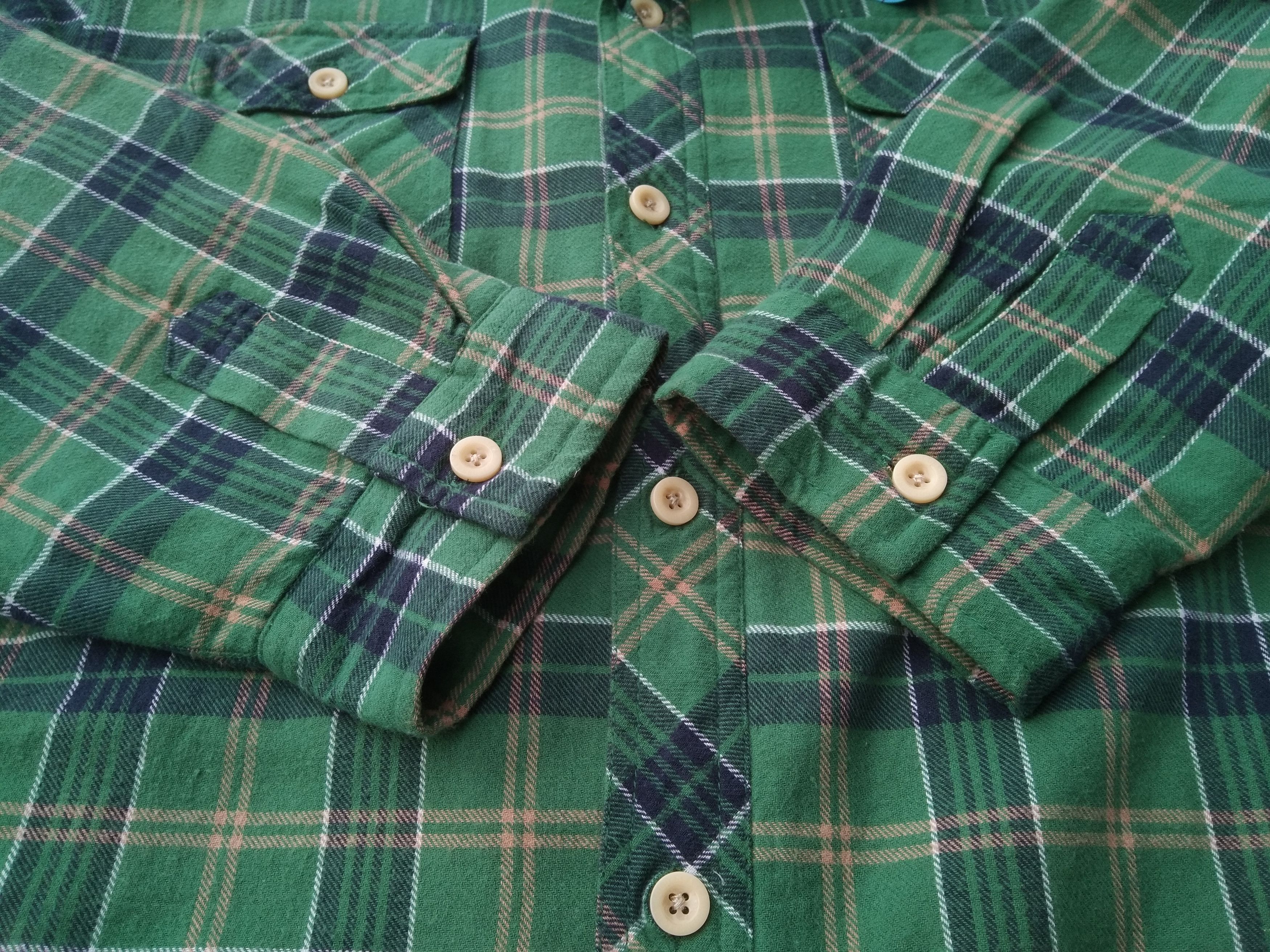Flannel × Japanese Brand GOLDEN EAGLES MEN'S FLANNEL JACKET Size US XL / EU 56 / 4 - 13 Thumbnail