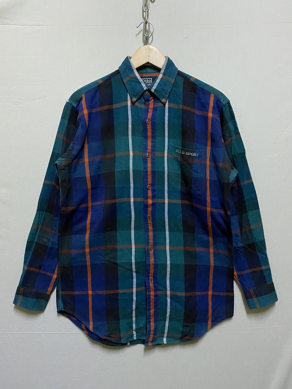 Polo Ralph Lauren Polo Sport Ralph Lauren Flannel Shirt Size US L / EU 52-54 / 3 - 1 Thumbnail