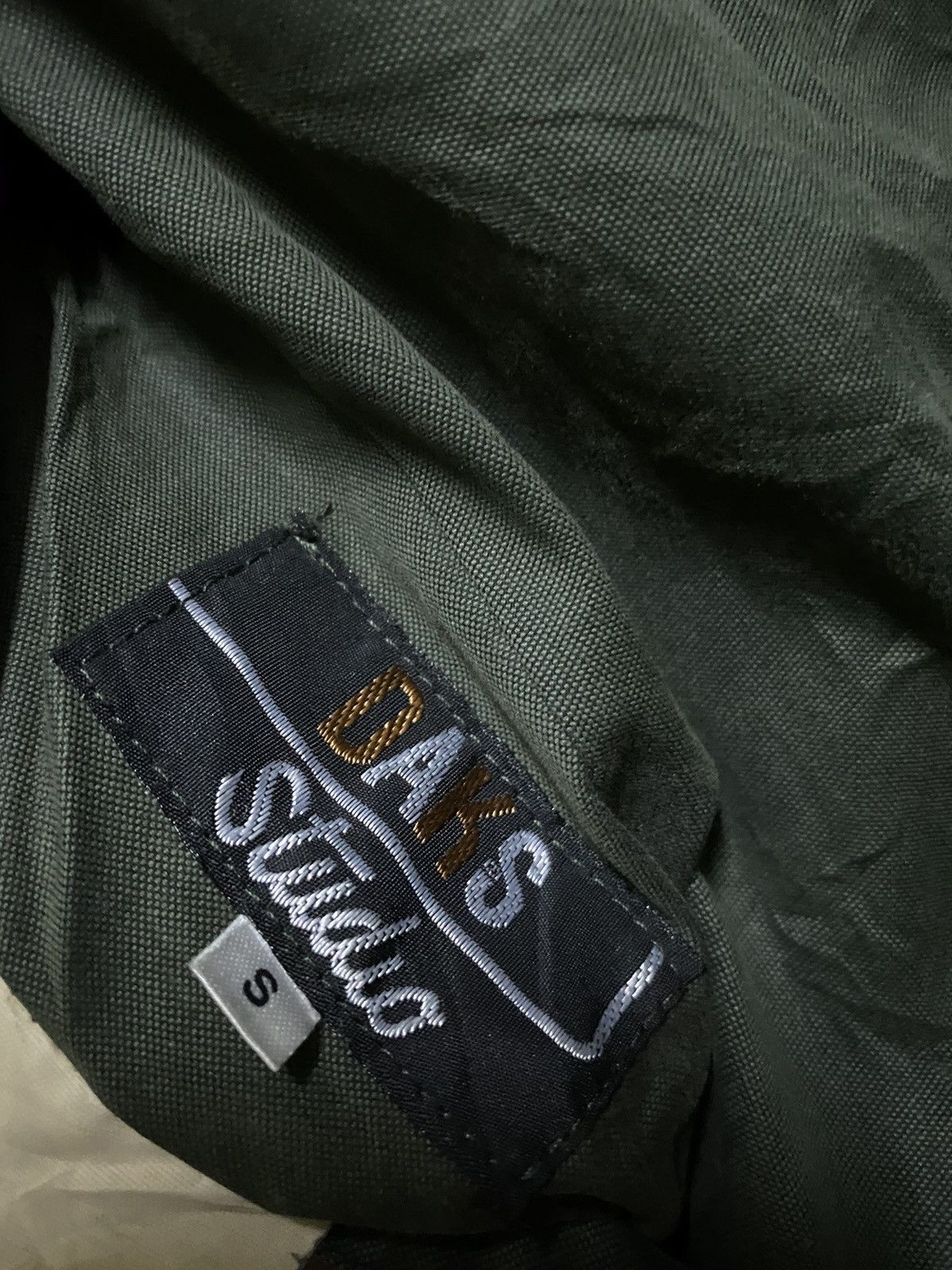 DAKS Daks London Reversible Jacket Collar Leather Lining Size US S / EU 44-46 / 1 - 10 Thumbnail