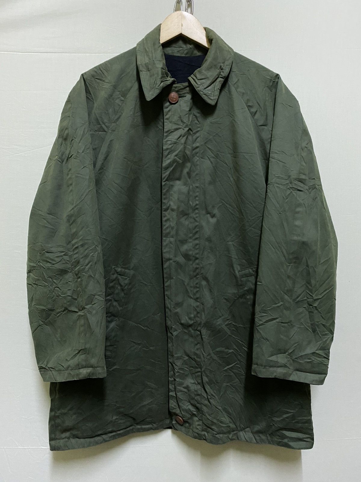 DAKS Daks London Reversible Jacket Collar Leather Lining Size US S / EU 44-46 / 1 - 7 Thumbnail