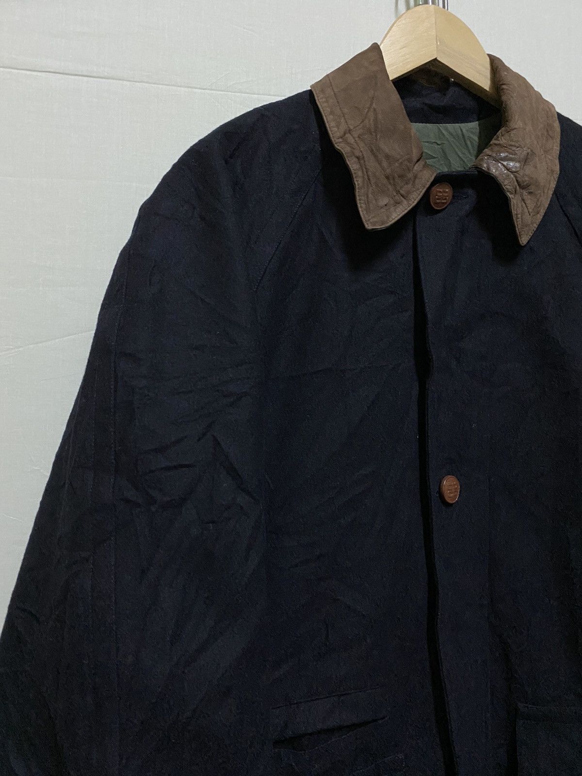 DAKS Daks London Reversible Jacket Collar Leather Lining Size US S / EU 44-46 / 1 - 2 Thumbnail