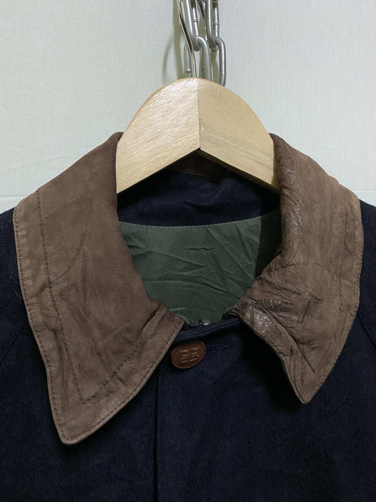 DAKS Daks London Reversible Jacket Collar Leather Lining Size US S / EU 44-46 / 1 - 3 Thumbnail