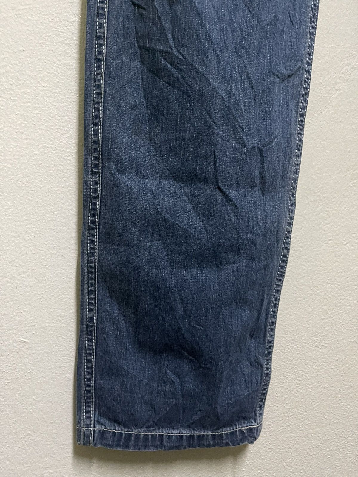 CABANE de ZUCCa × Issey Miyake × Japanese Brand Zucca Asymmetrical Waist Jeans Size US 31 - 4 Thumbnail
