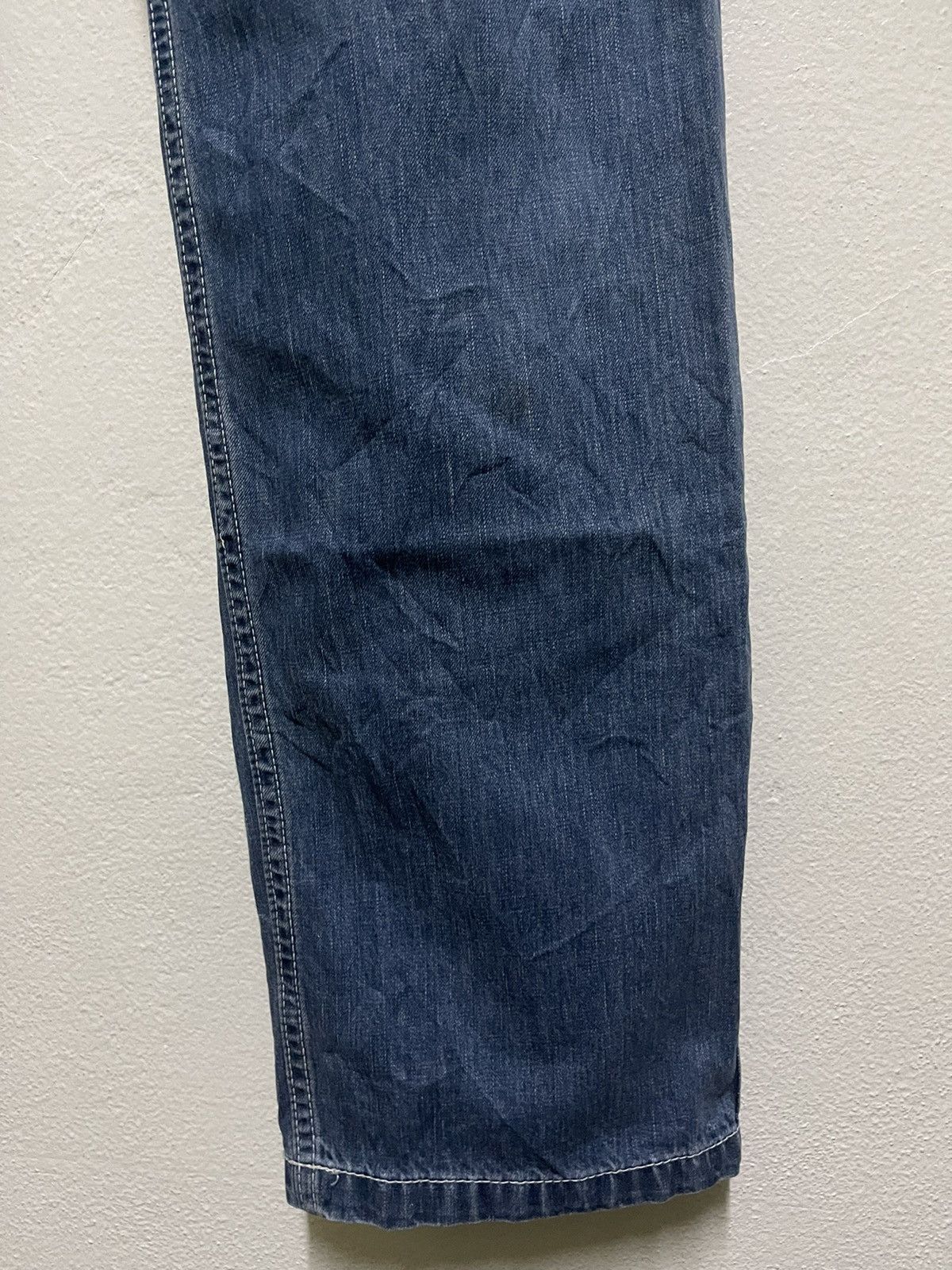 CABANE de ZUCCa × Issey Miyake × Japanese Brand Zucca Asymmetrical Waist Jeans Size US 31 - 7 Thumbnail