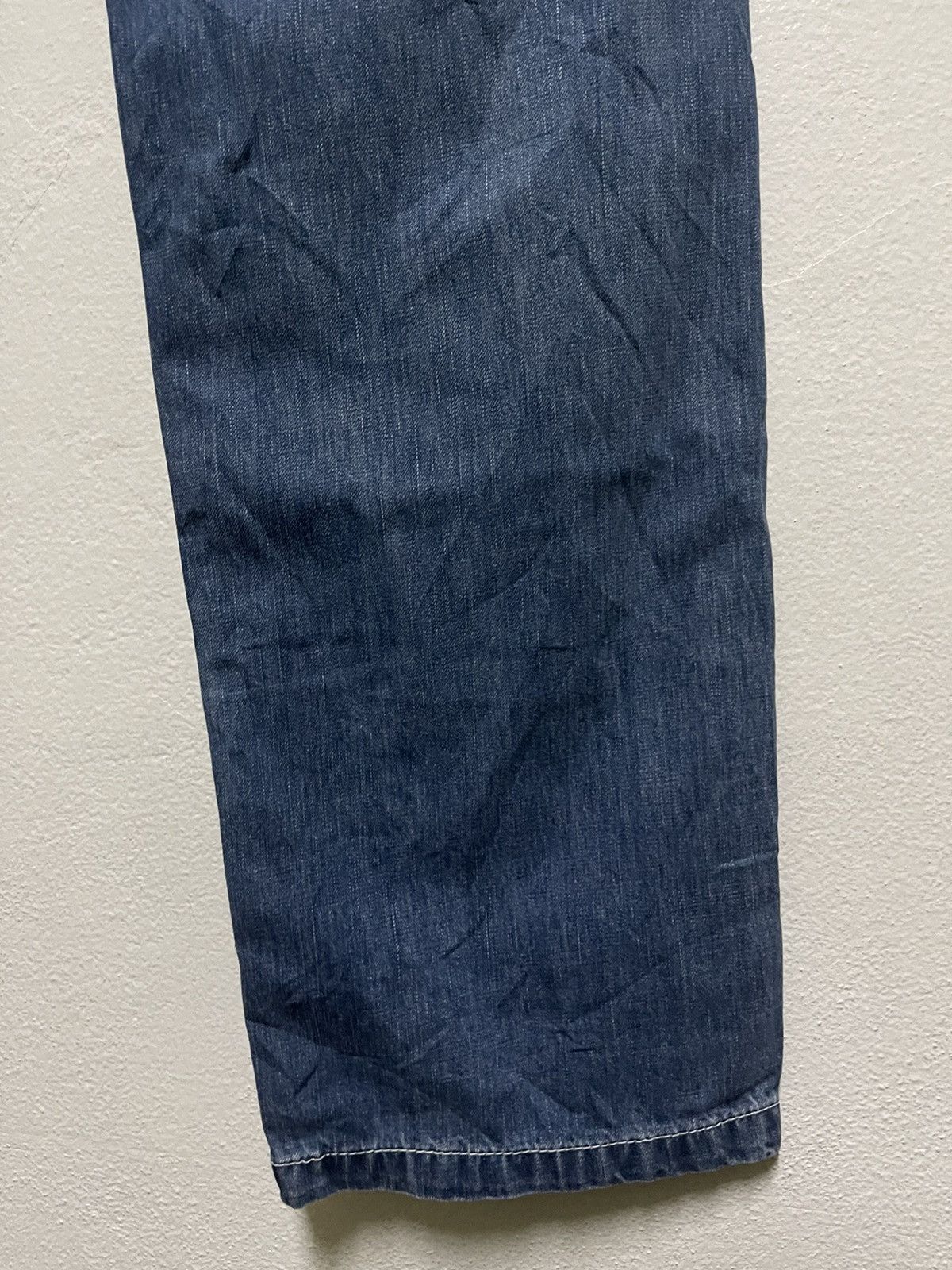 CABANE de ZUCCa × Issey Miyake × Japanese Brand Zucca Asymmetrical Waist Jeans Size US 31 - 13 Thumbnail