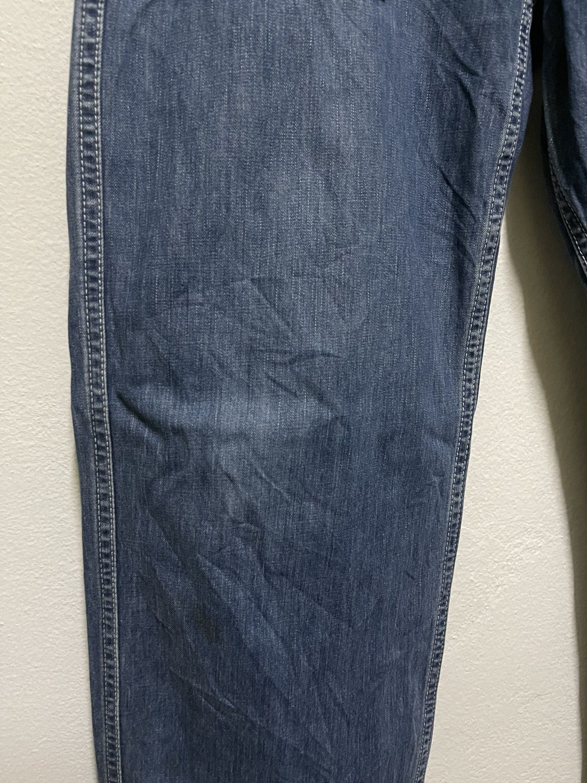CABANE de ZUCCa × Issey Miyake × Japanese Brand Zucca Asymmetrical Waist Jeans Size US 31 - 3 Thumbnail