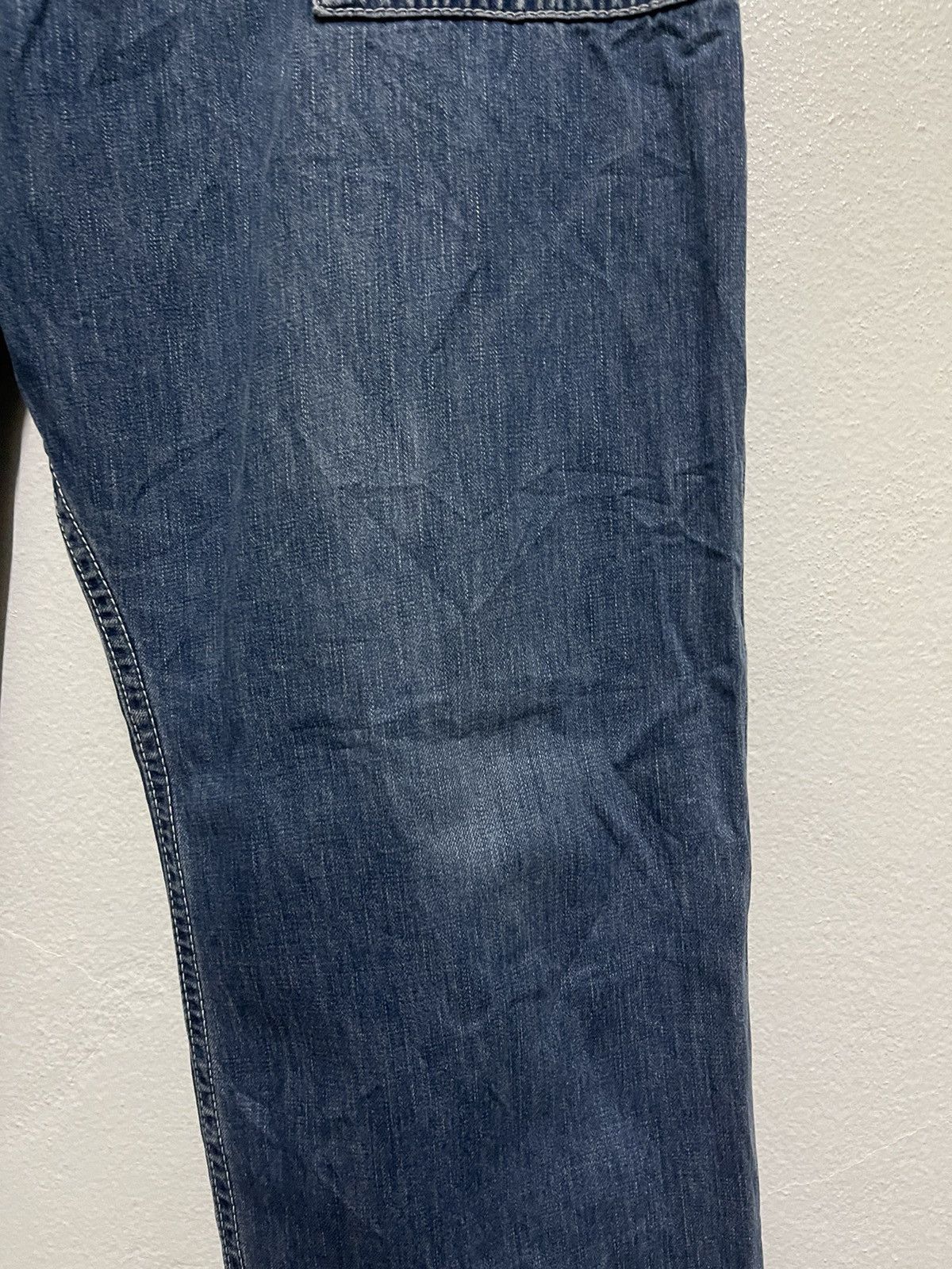 CABANE de ZUCCa × Issey Miyake × Japanese Brand Zucca Asymmetrical Waist Jeans Size US 31 - 6 Thumbnail