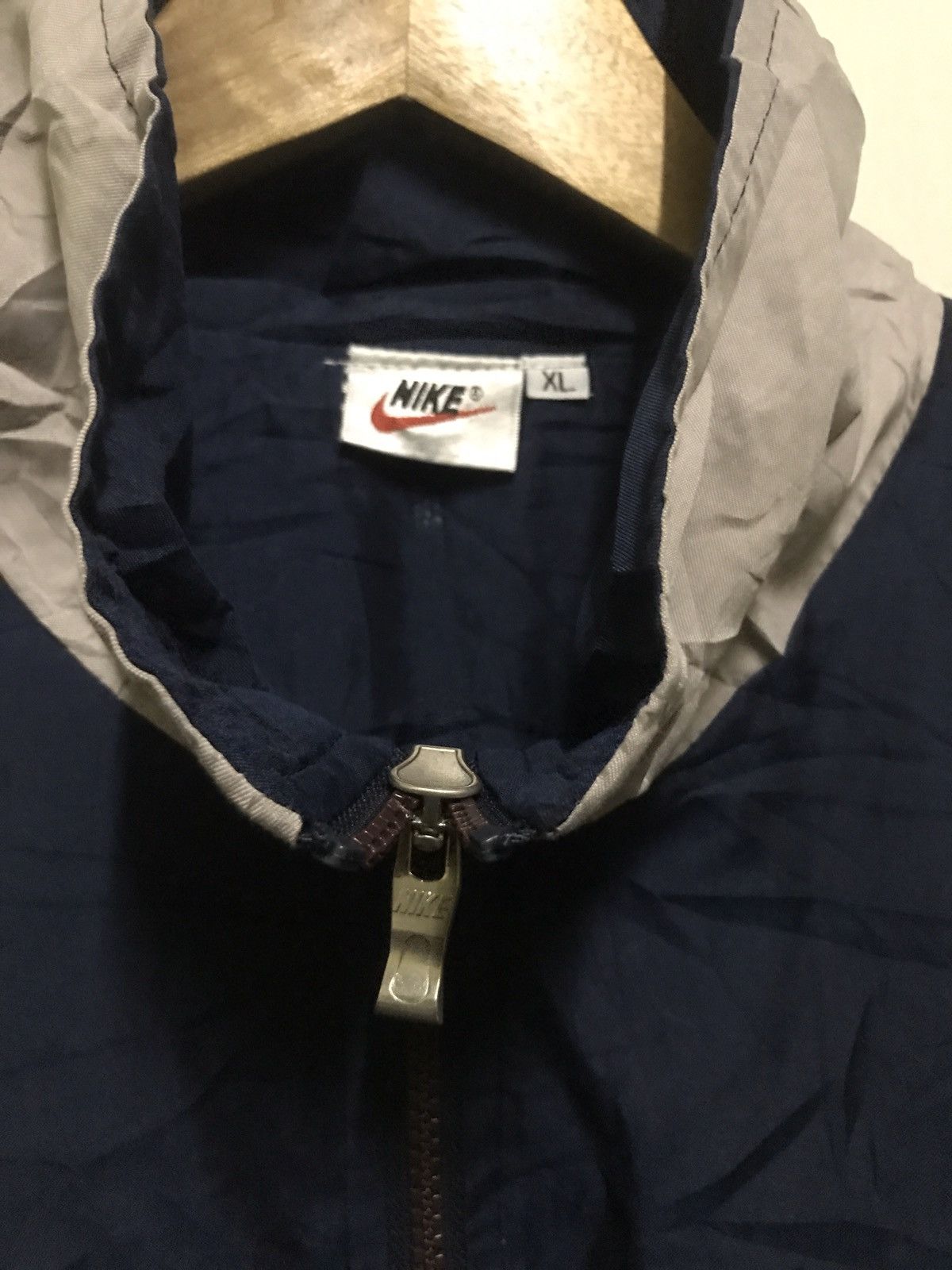 Nike × Vintage Vintage 90s Nike Windbreaker Size US XL / EU 56 / 4 - 7 Thumbnail