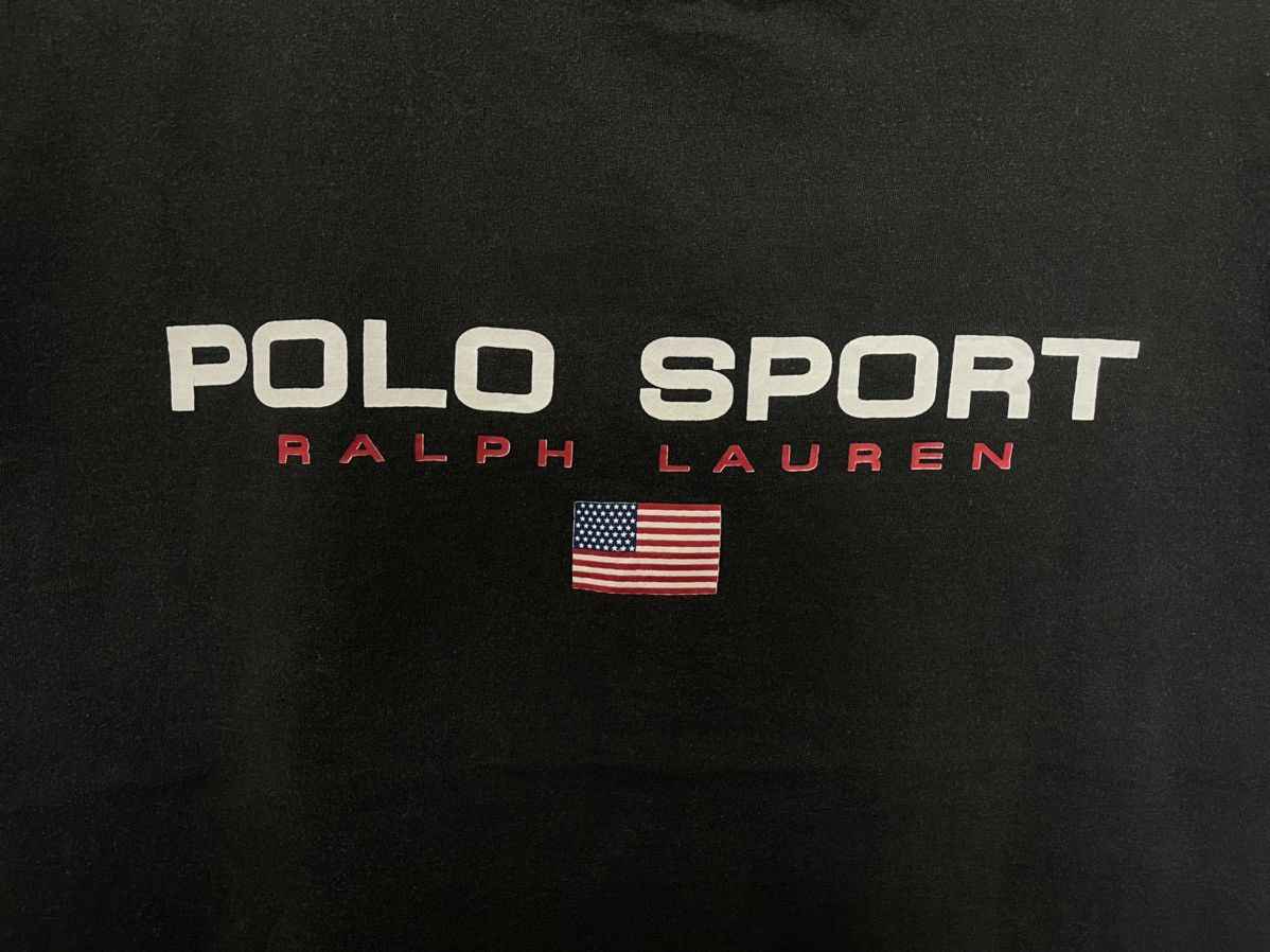 Polo Ralph Lauren × Vintage Vintage POLO SPORT spellout tee Size US M / EU 48-50 / 2 - 2 Thumbnail