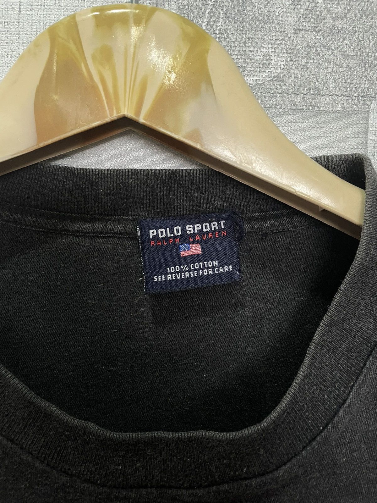 Polo Ralph Lauren × Vintage Vintage POLO SPORT spellout tee Size US M / EU 48-50 / 2 - 3 Thumbnail