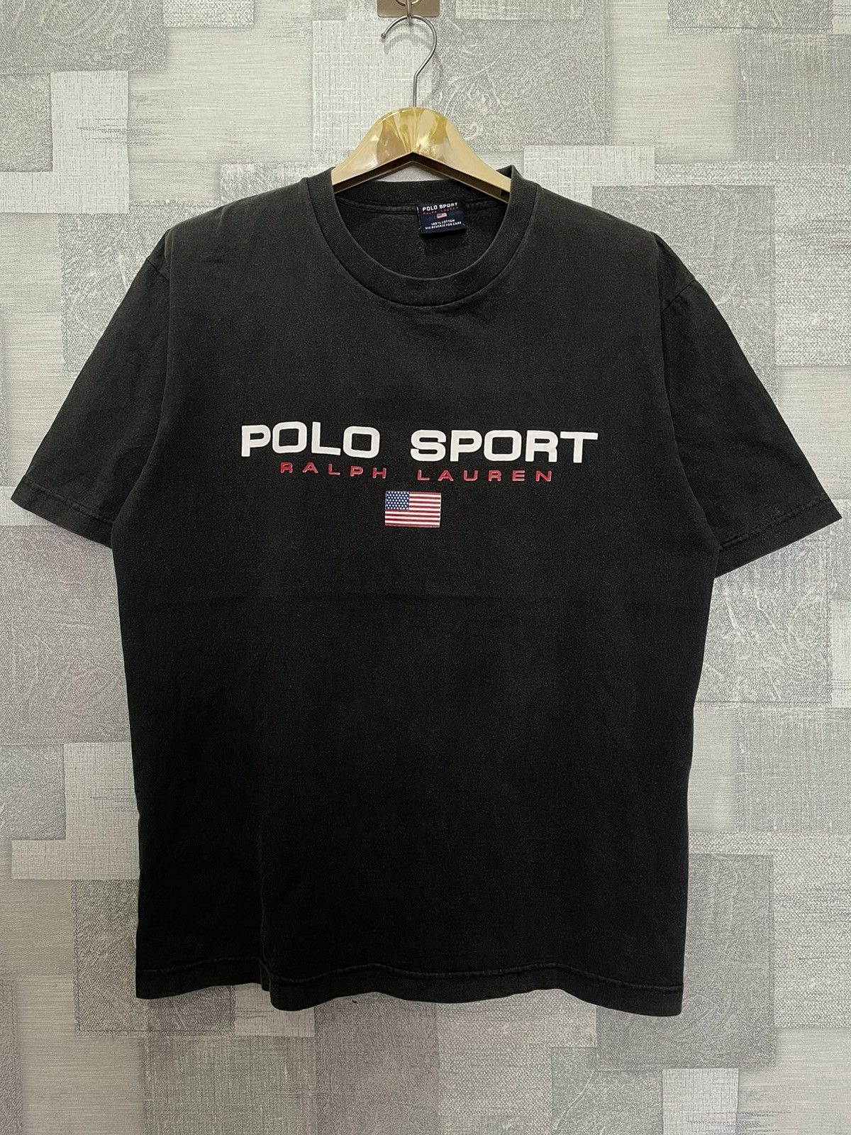 Polo Ralph Lauren × Vintage Vintage POLO SPORT spellout tee Size US M / EU 48-50 / 2 - 1 Thumbnail