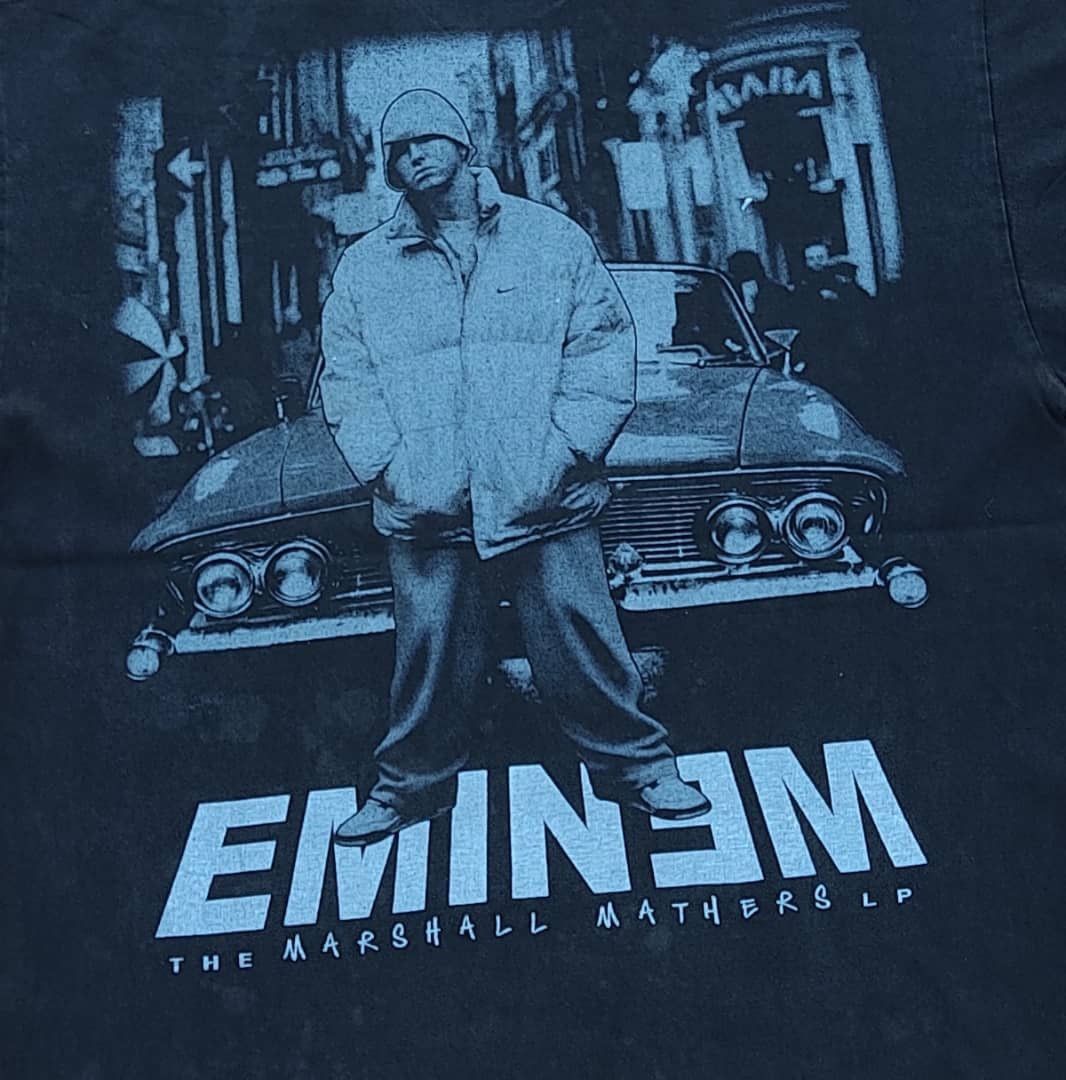 Rap Tees × Vintage Vintage Tee Eminem ( A 15 ) Size US L / EU 52-54 / 3 - 4 Thumbnail