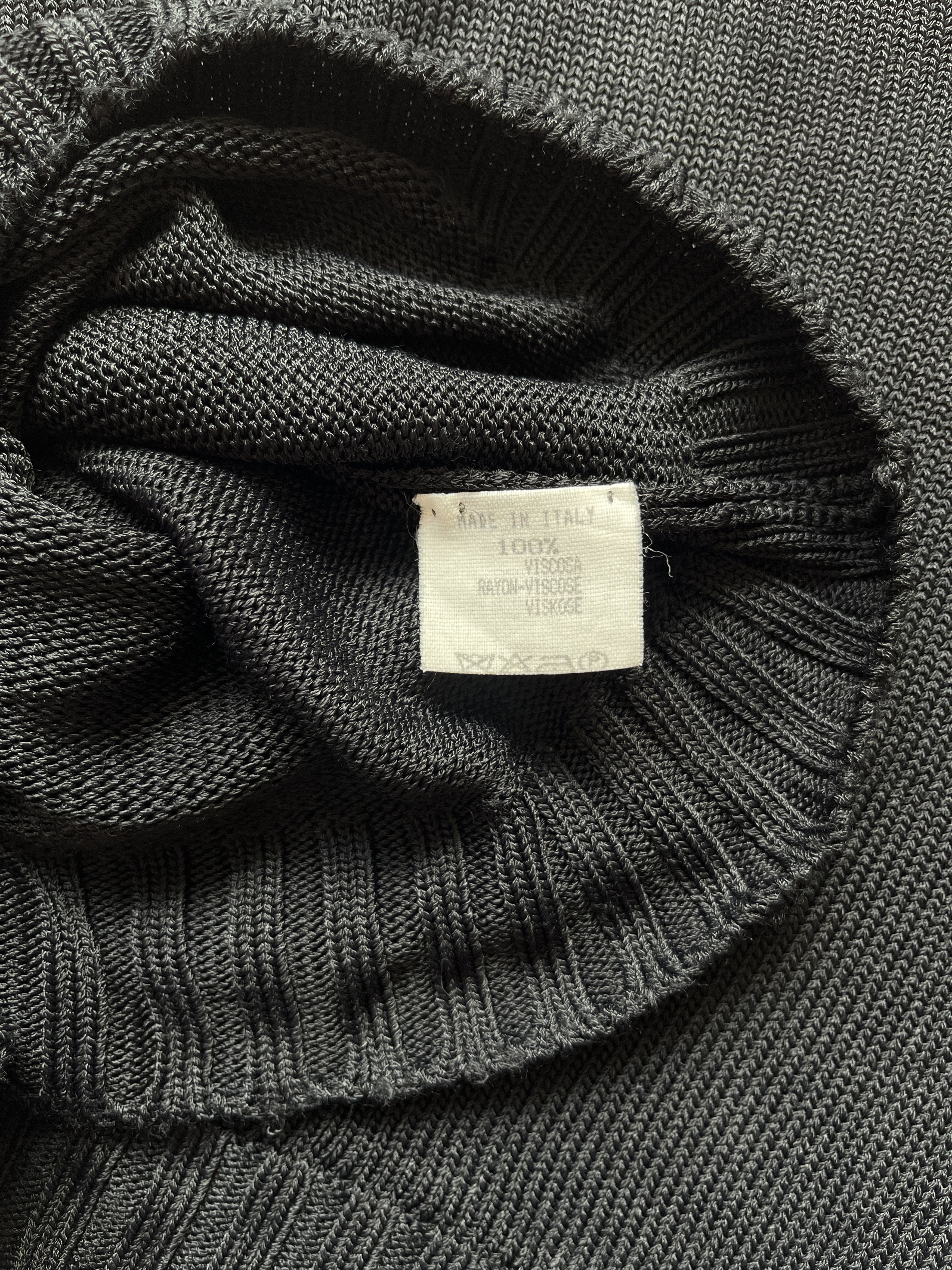 Maison Margiela ⚡️QUICK SALE⚡️1990s’ Margiela Miss Deanna Viscose Cardigan Size M / US 6-8 / IT 42-44 - 3 Thumbnail