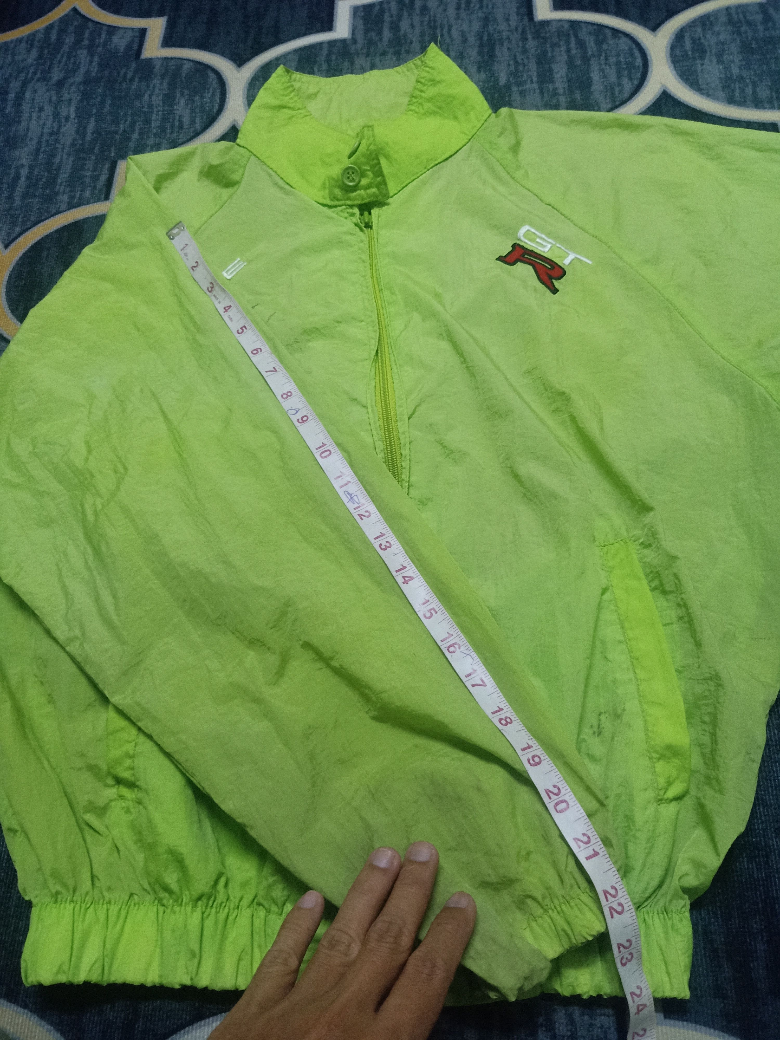 Issey Miyake × Sports Specialties Vtg Issey Miyake Skyline GTR Neon windbreaker jacket Size US M / EU 48-50 / 2 - 6 Thumbnail