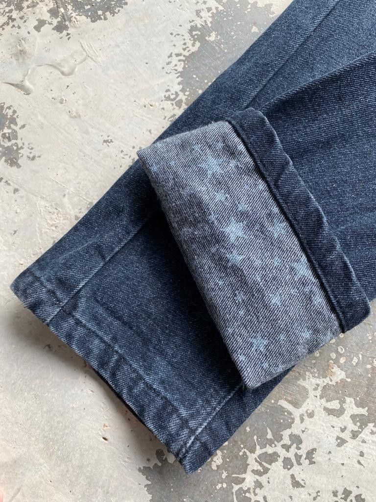 Japanese Brand × Seditionaries Japanese Brand Blue Moon Blue Jeans Patchwork Printed Size US 30 / EU 46 - 14 Thumbnail