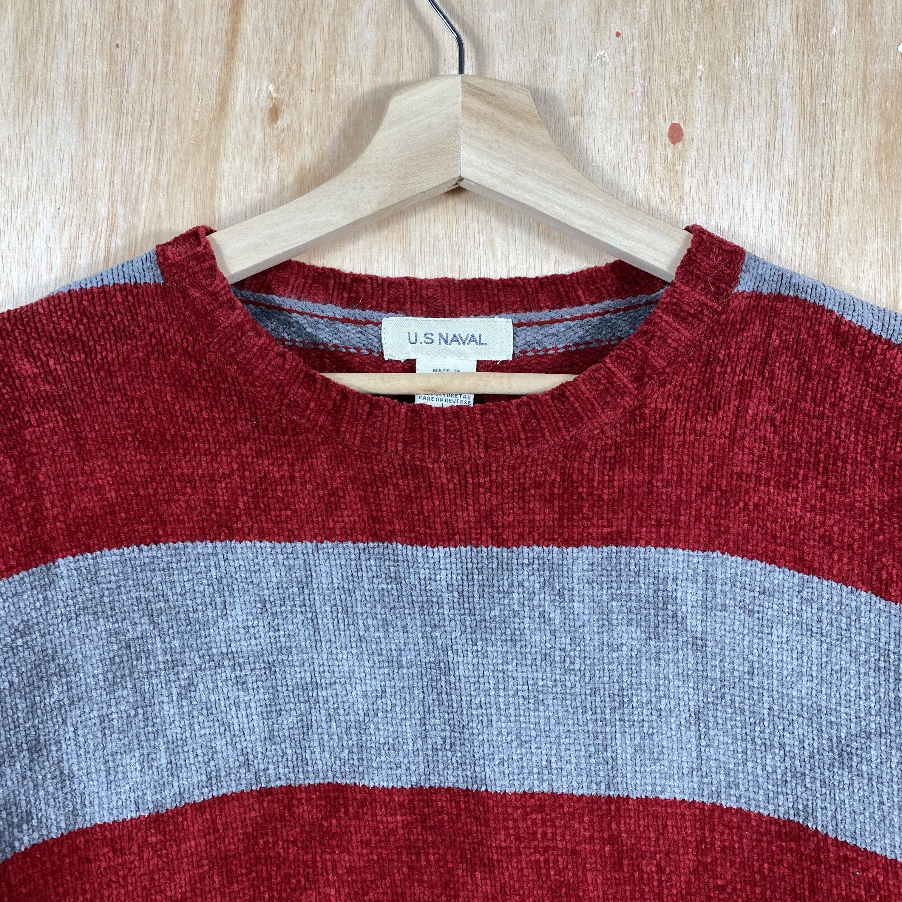 Other U.S Naval Stripe Knitwear Kurt Cobain Styles Size US L / EU 52-54 / 3 - 3 Thumbnail